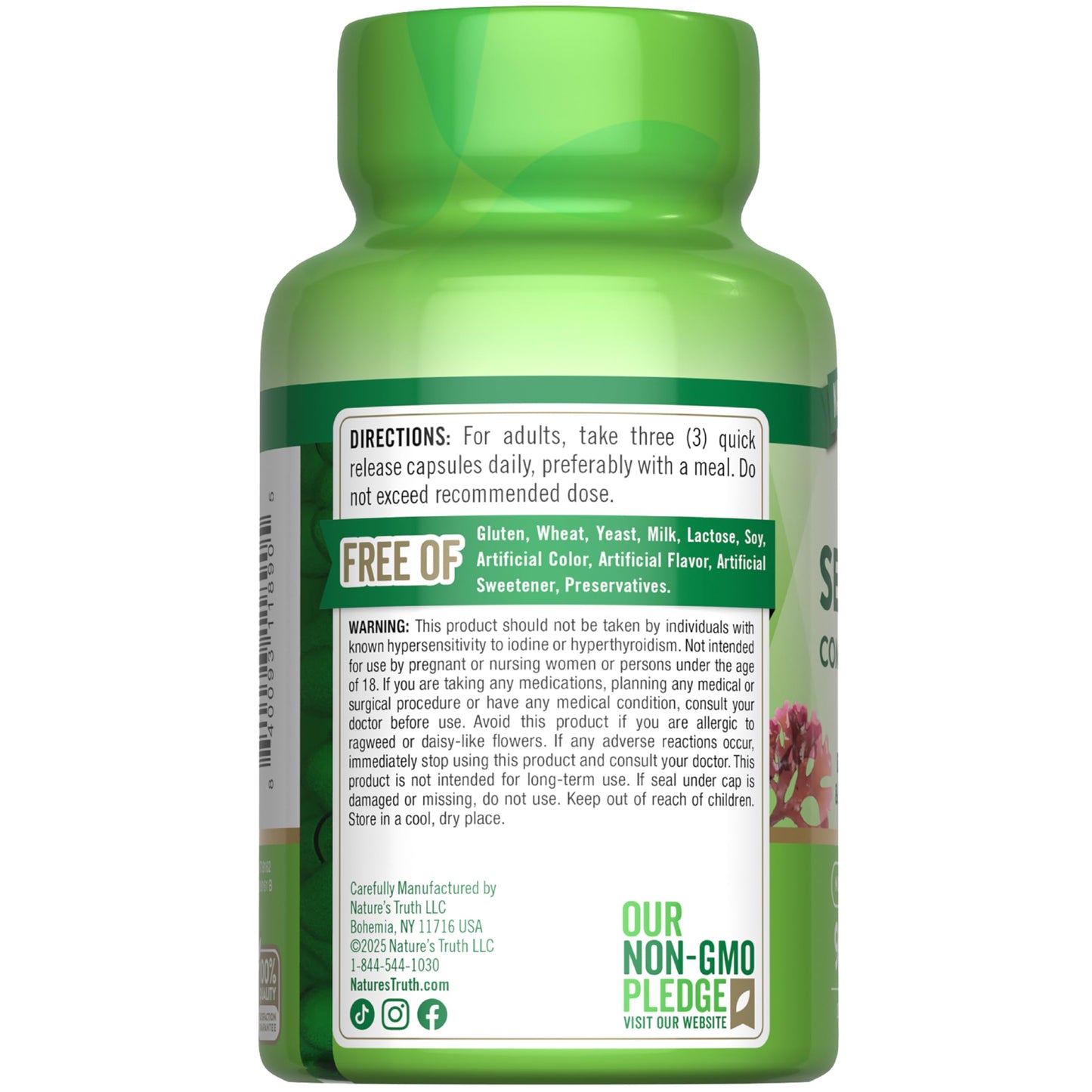 Nature's Truth Irish Sea Moss 90 Capsules