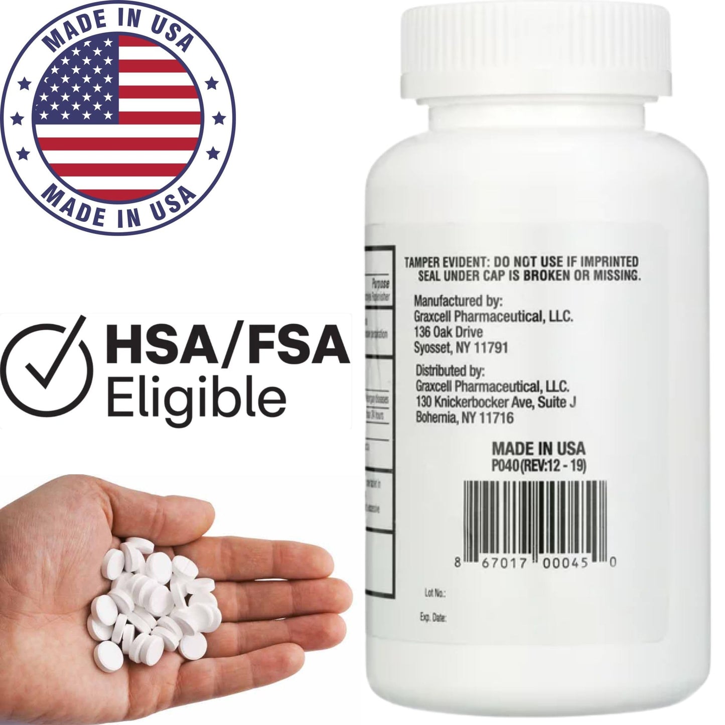Graxcell Sodium Chloride Tablets, 100 Count
