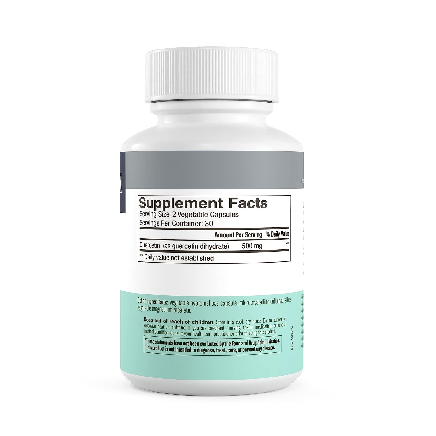 FREEDA Quercetin 500mg Capsule, 60 Count