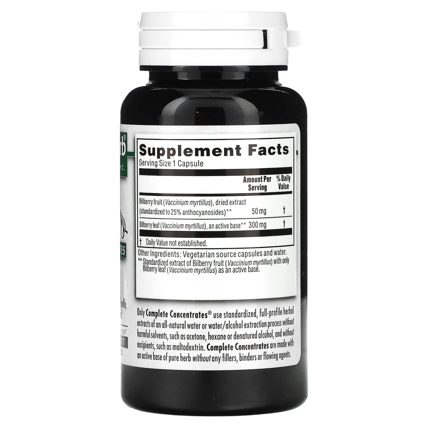 Kroeger Herb Products Bilberry 25% Capsules 2