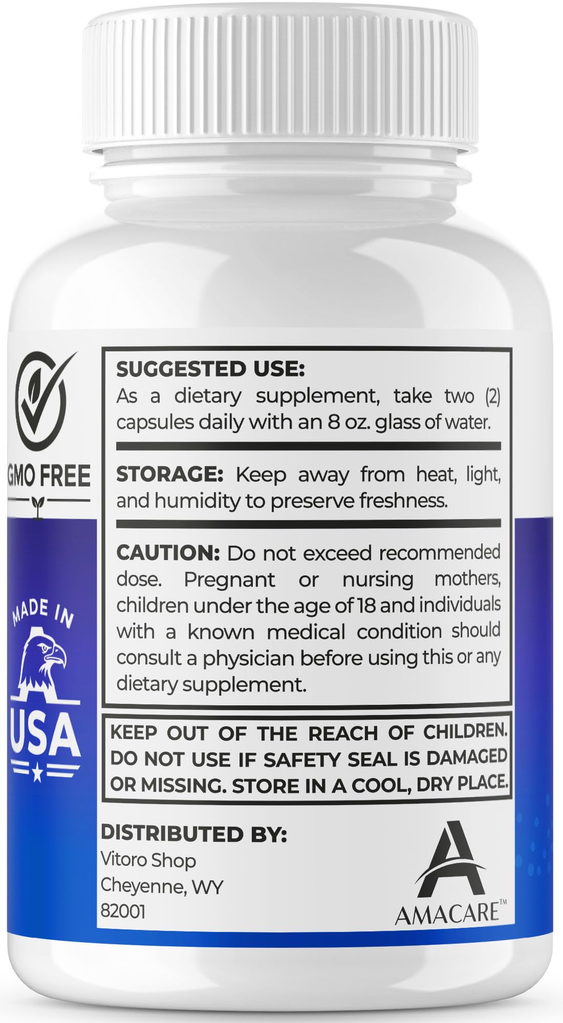 AMACARE VisiFlora Capsules 180 Capsules