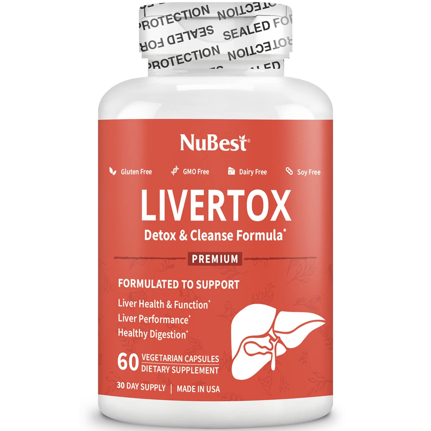 NuBest LiverTox Premium Liver Health Formula Capsules, 720
