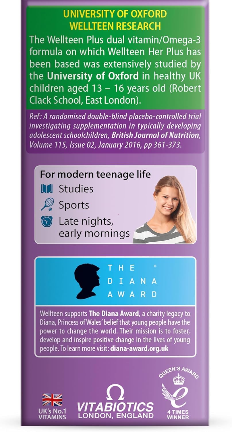 Generic Well Teen Her Plus Omega-3 Capsule 1 Count