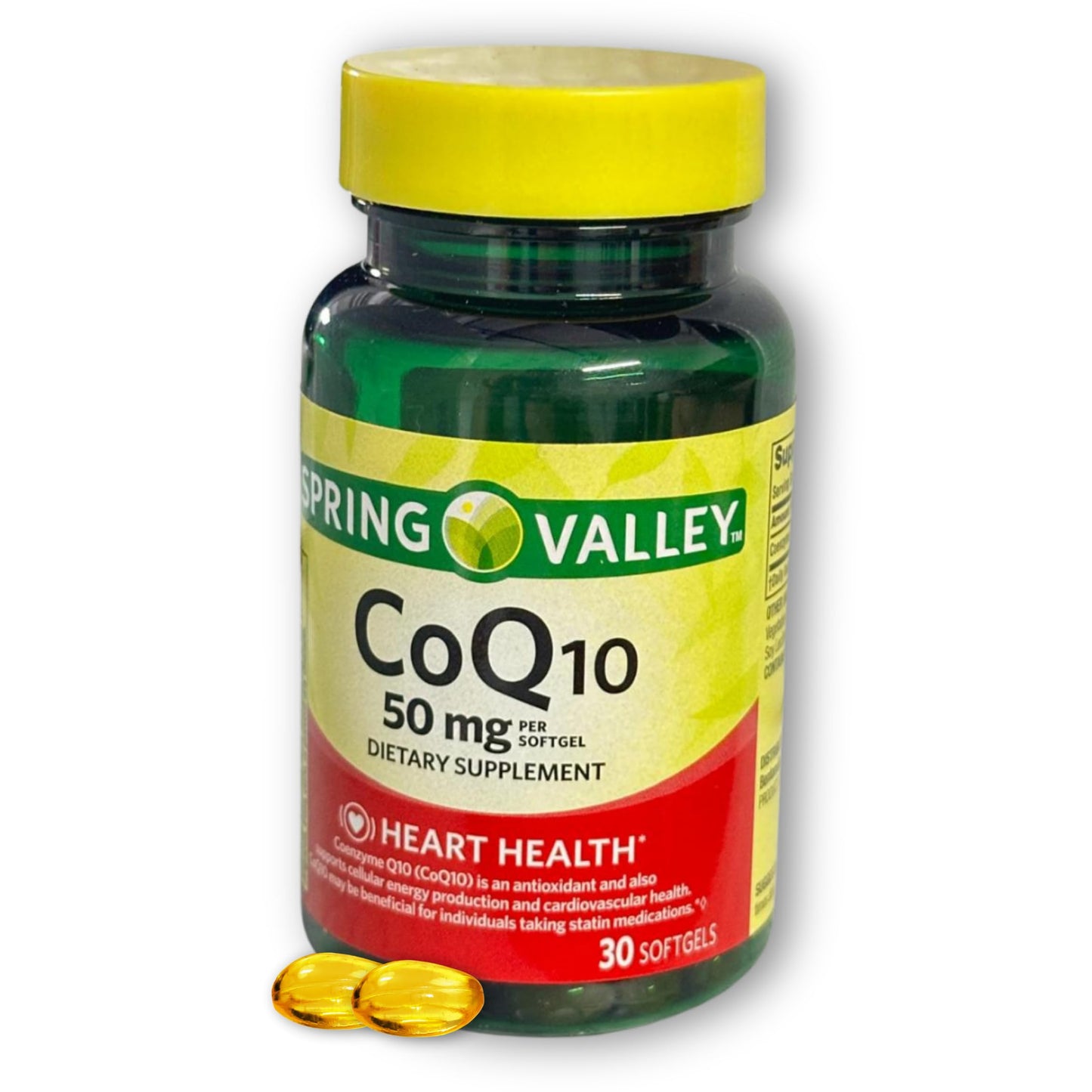 Fusion Shop Store CoQ10 50mg Softgels, 30 Count