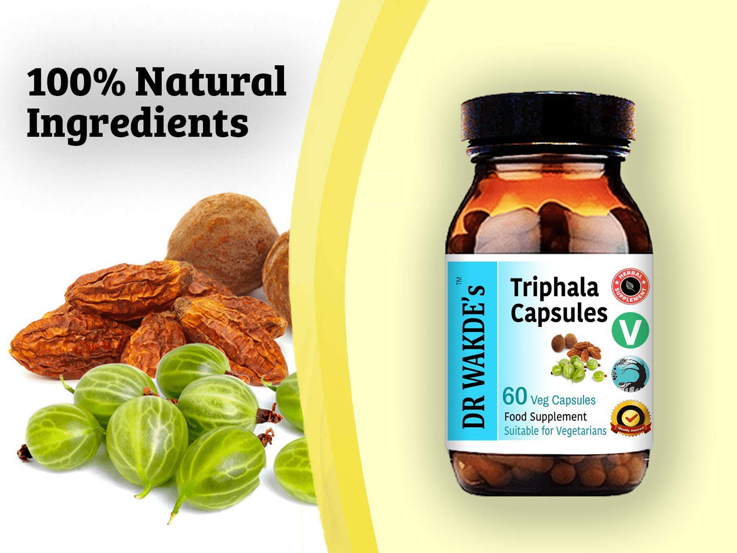 DR WAKDE's Triphala Capsules 1 Count