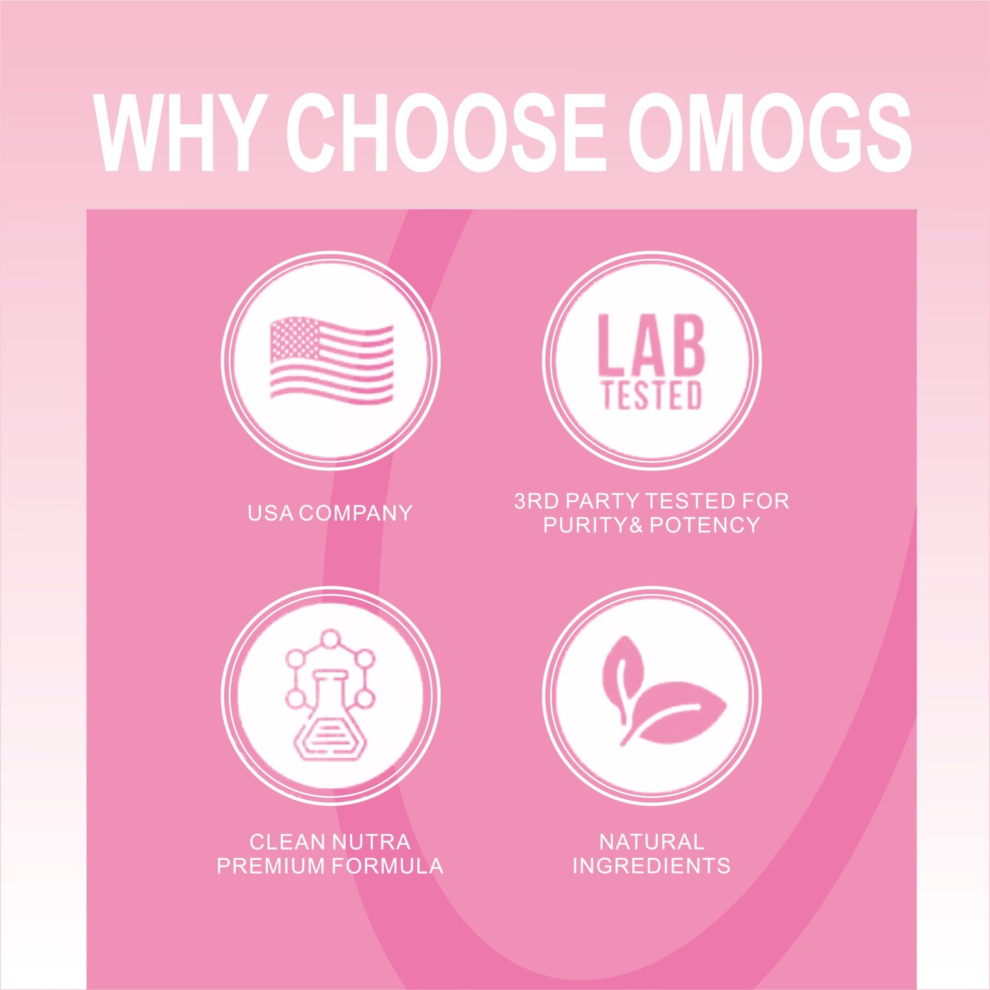 OMOGS Collagen Peptides Capsule, 100 Capsules