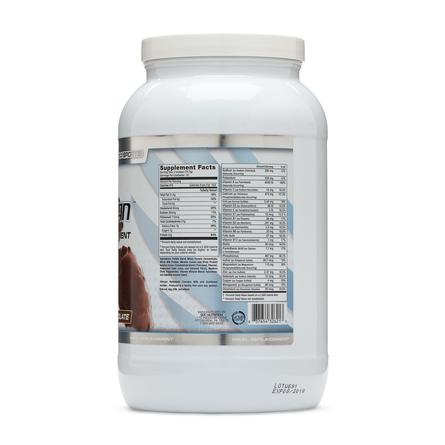 STI G6 Sports Super-Lean Whey Protein - Chocolate Powder 3