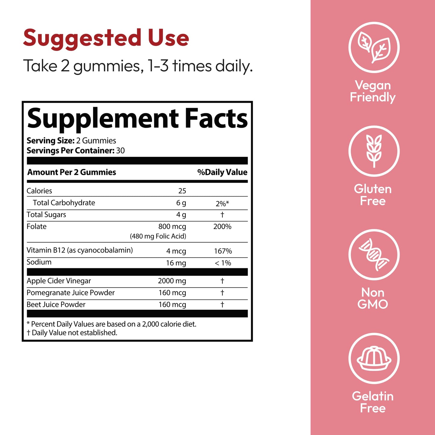 Justified Laboratories Boostline Keto ACV Gummies 180 Count