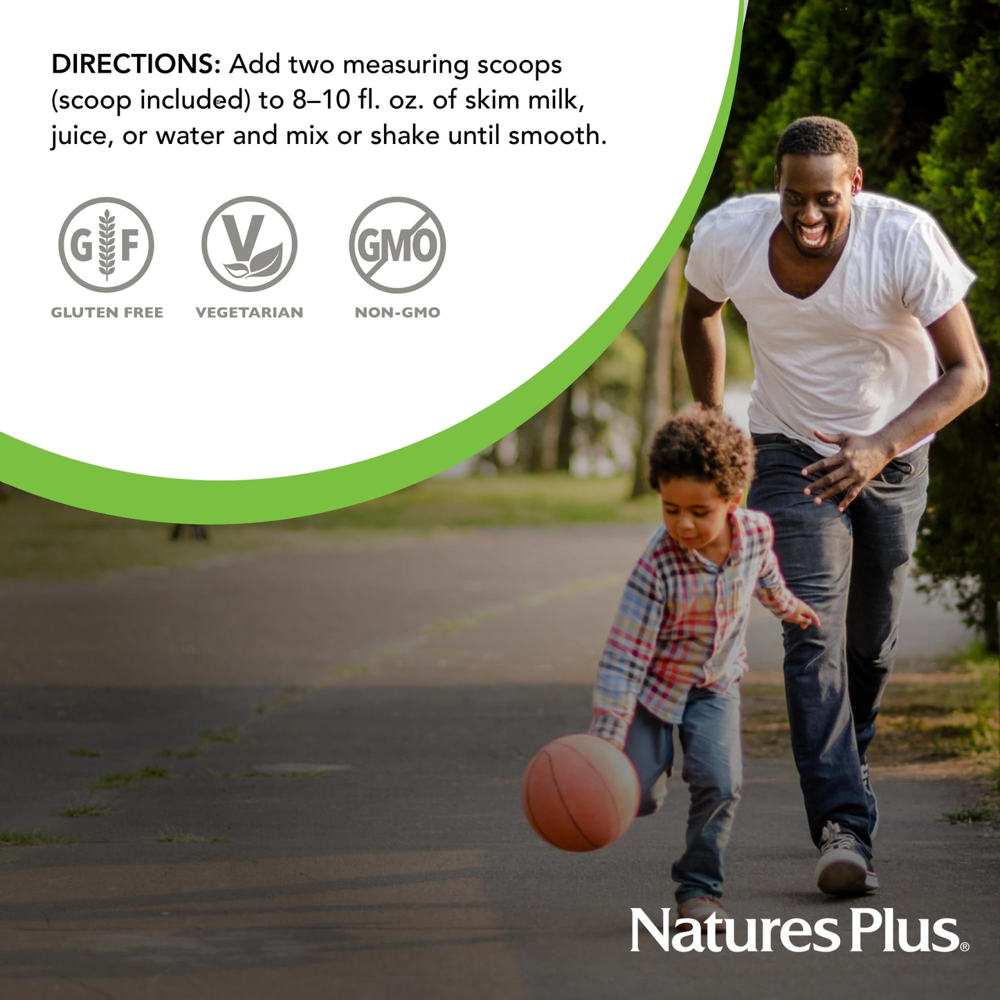 NaturesPlus Source of Life Energy Shake Creamy Granola Powder 80