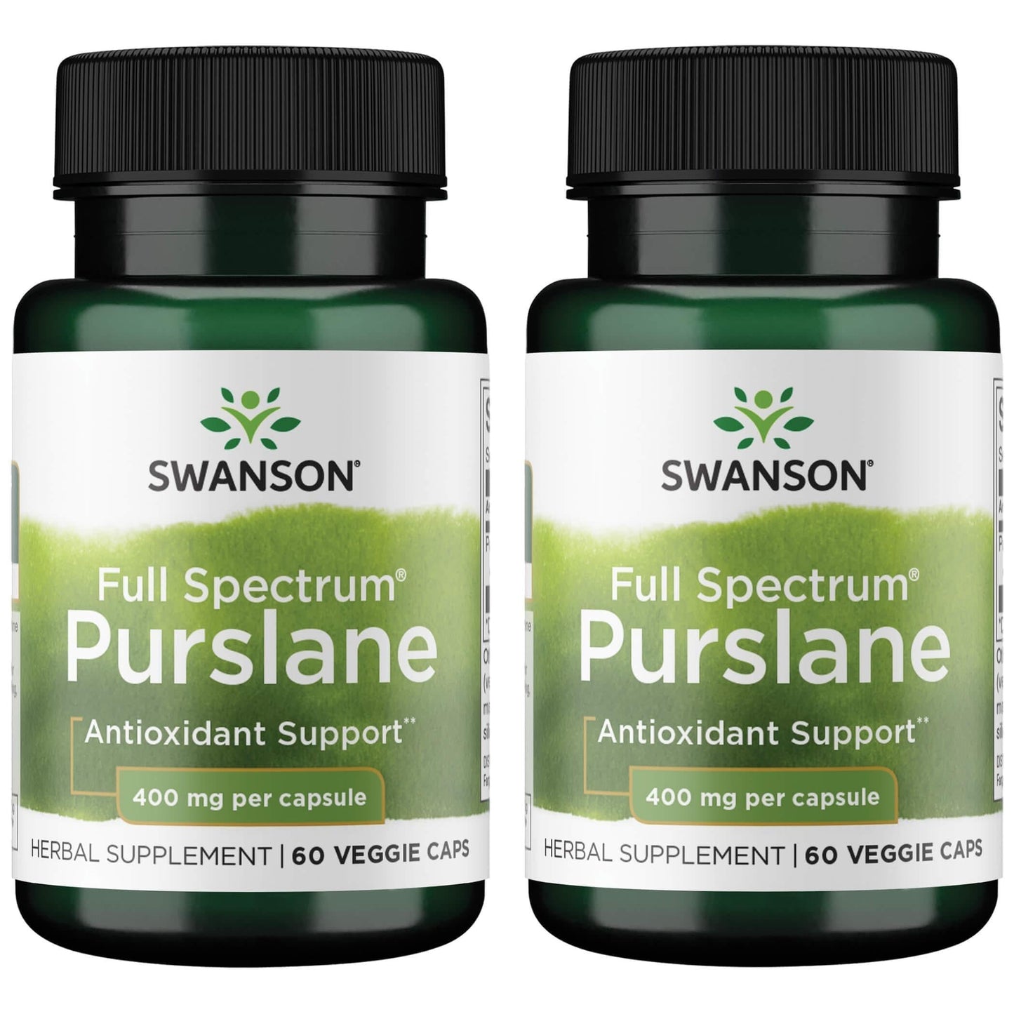 Swanson Full Spectrum Purslane 400 Milligrams Capsules 120