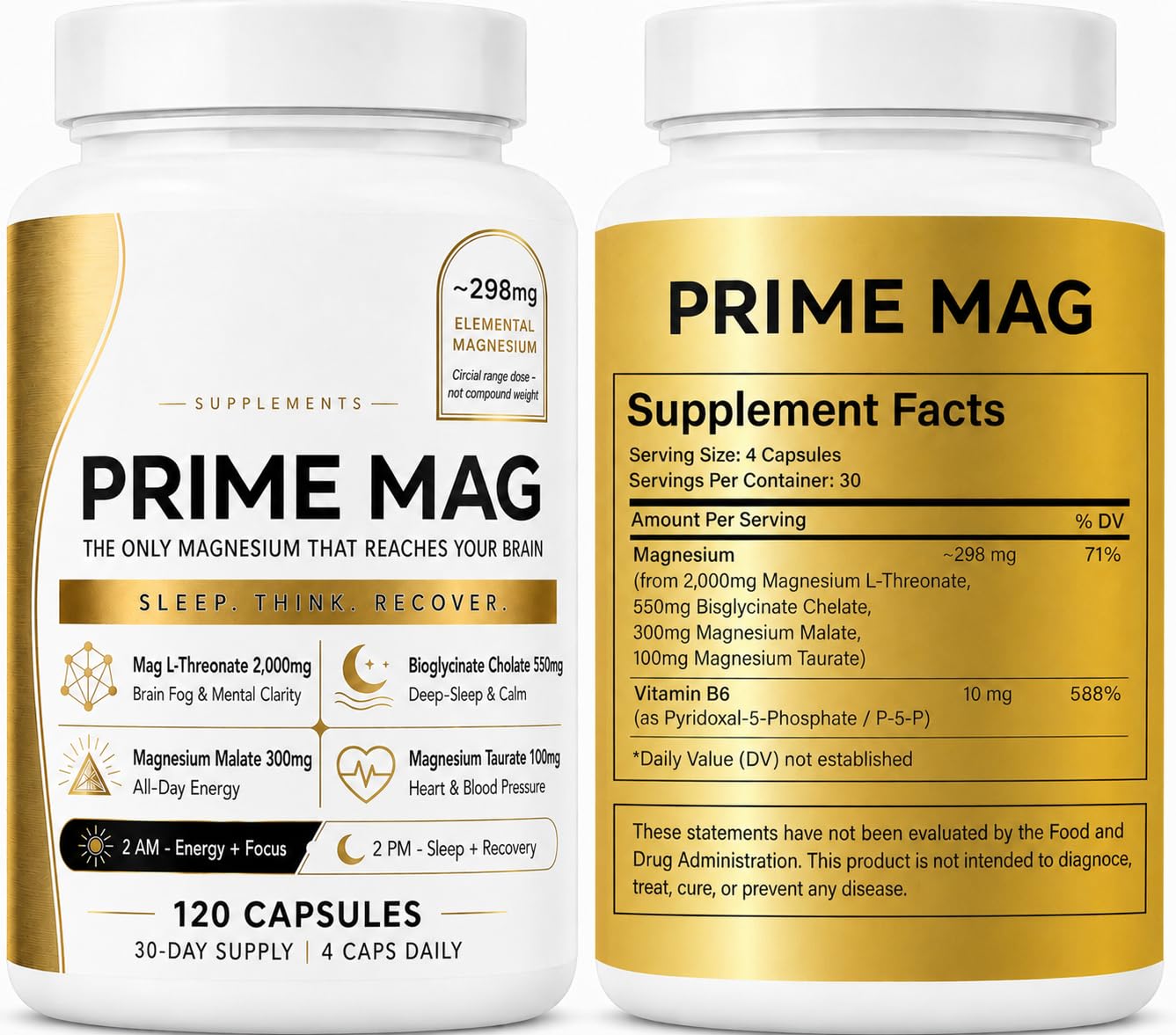 Soomi Esorepair Gold Seal Magnesium Complete Capsules 120 Count