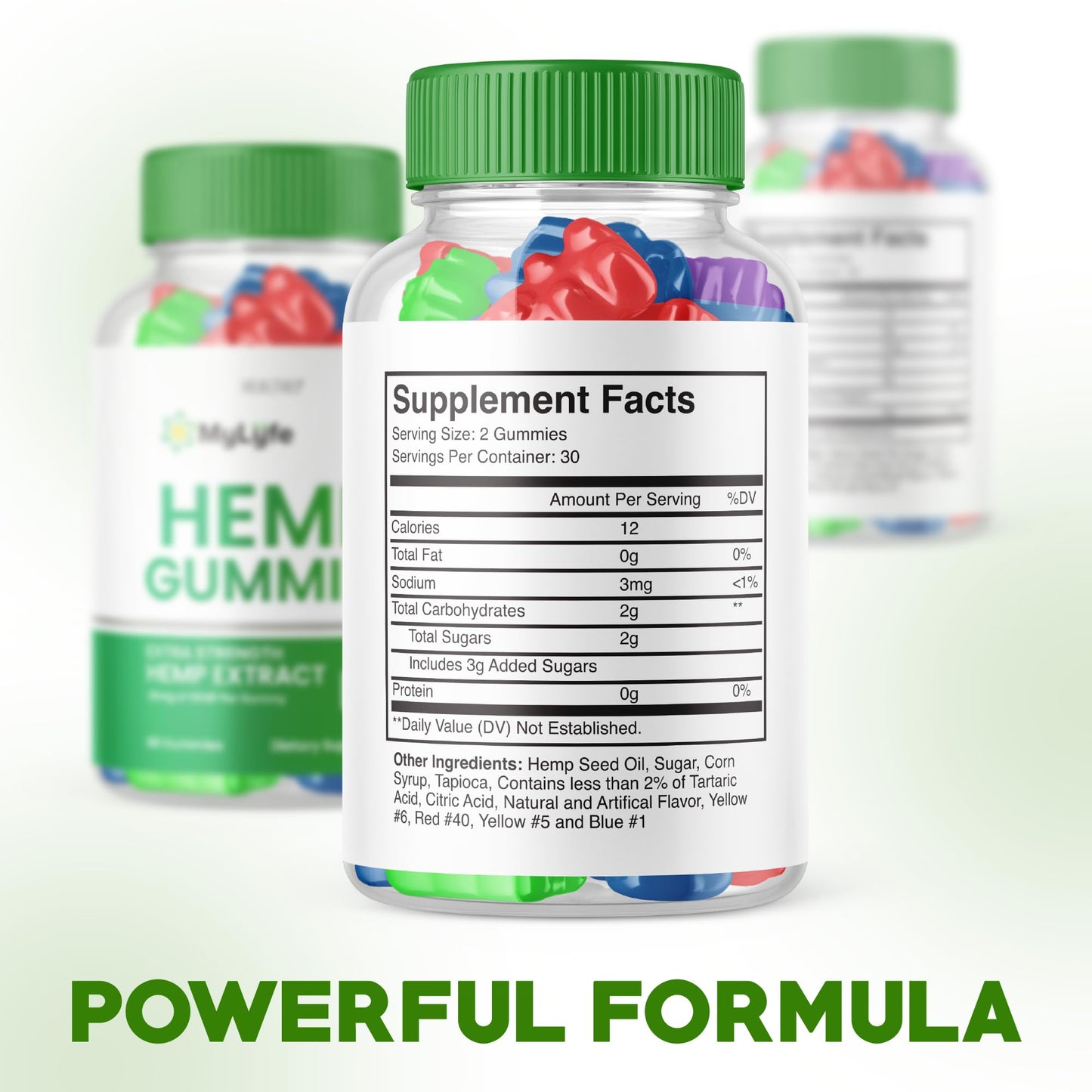 Purvia My Life Hemp Gummies Gummy 60 Count