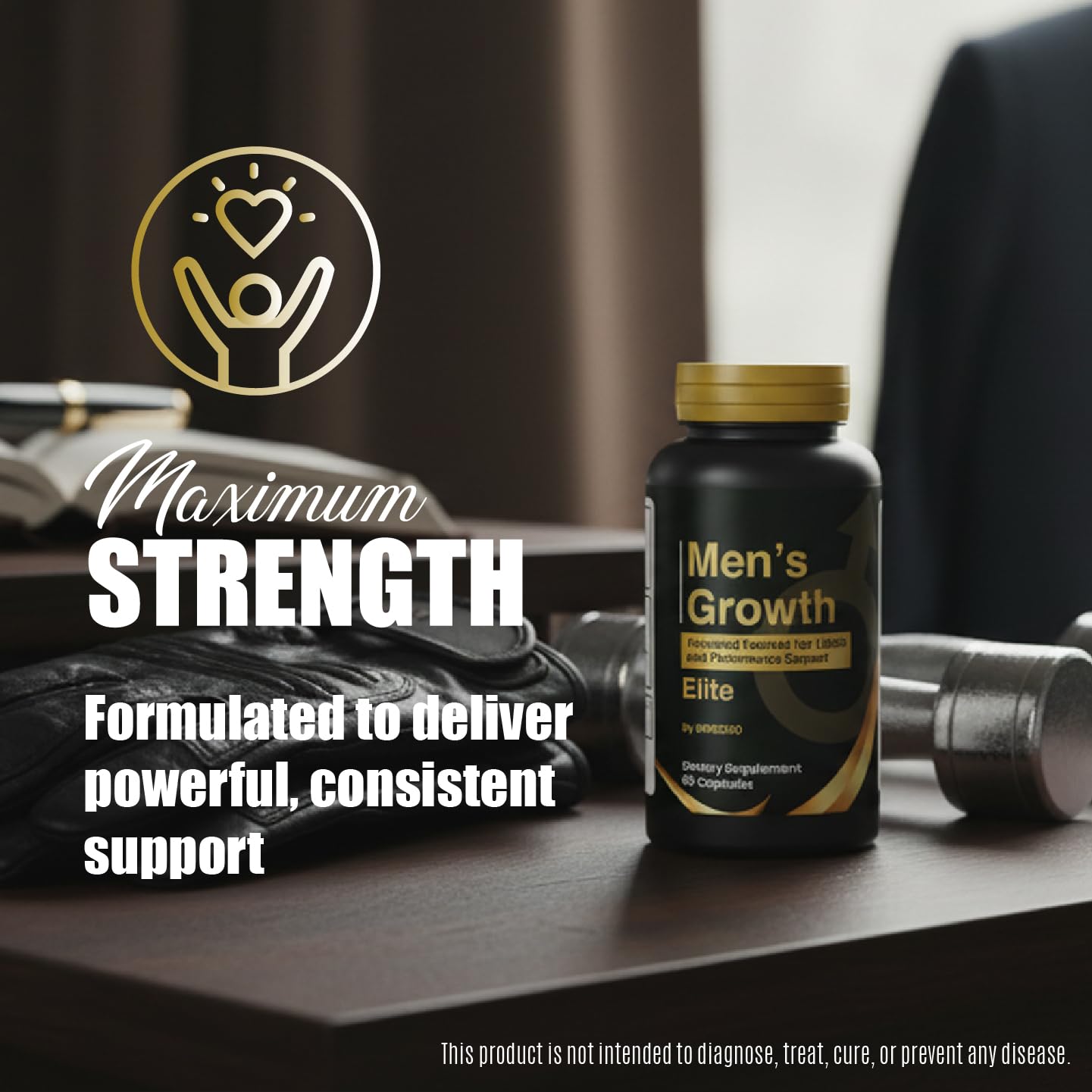 SPRESSO Mens Growth Capsules 120 Capsules
