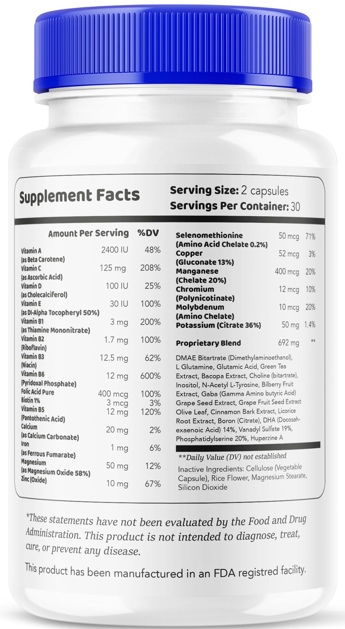 Pharmagetics NeuroSync Brain Capsules 120 Capsules