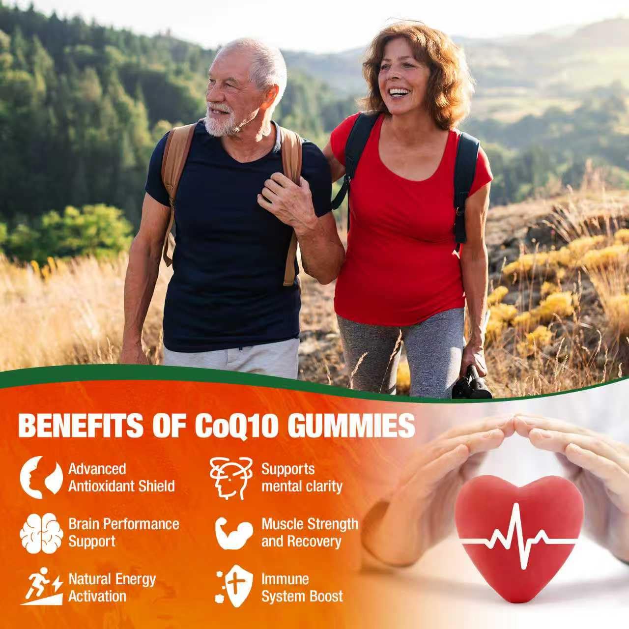 Yidout CoQ10 500MG Gummies 60 Count