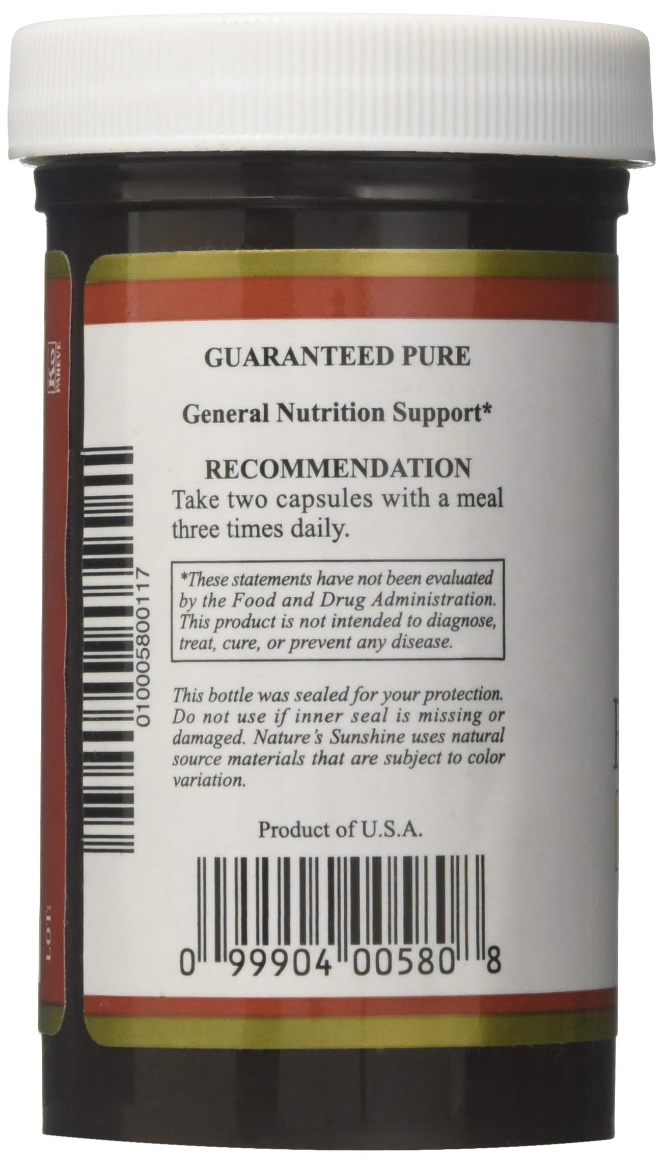 Nature's Sunshine Products Rose Hips 100 Capsules