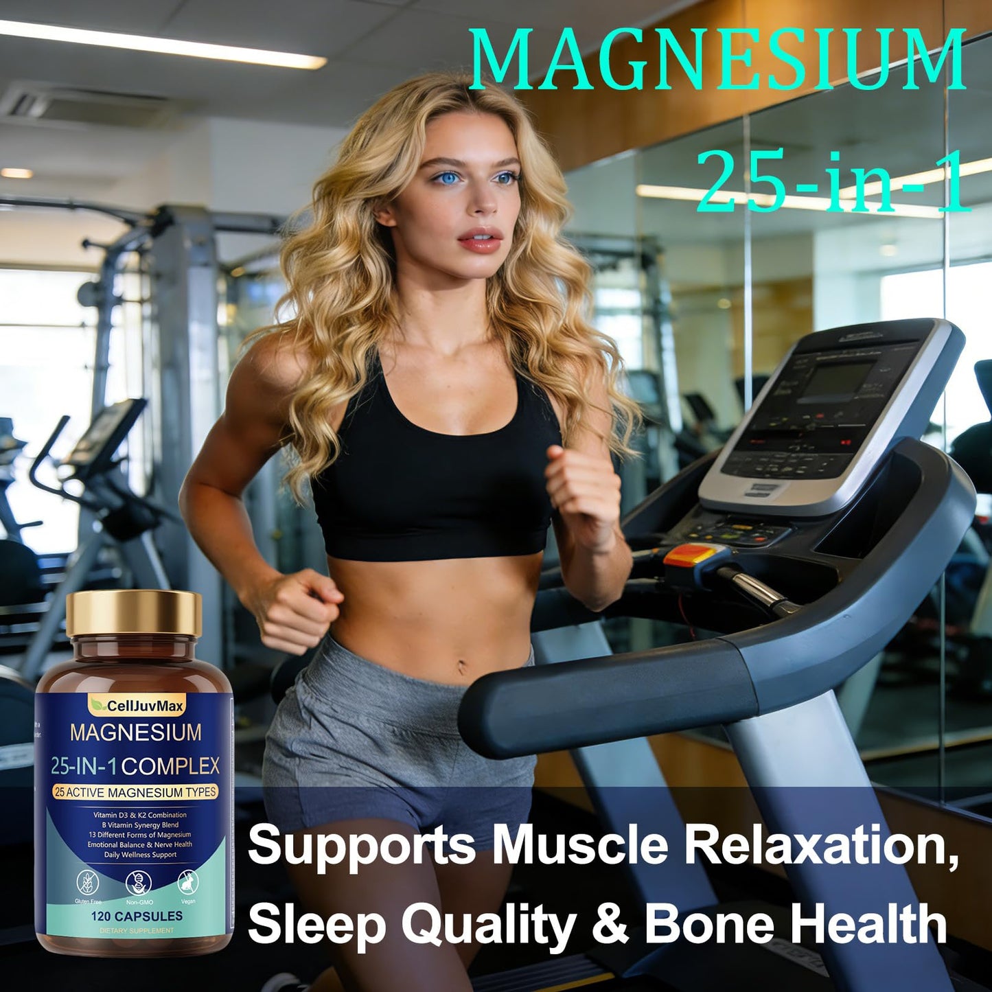PBZPBZ 25-in-1 Magnesium Complex 120 Gummies