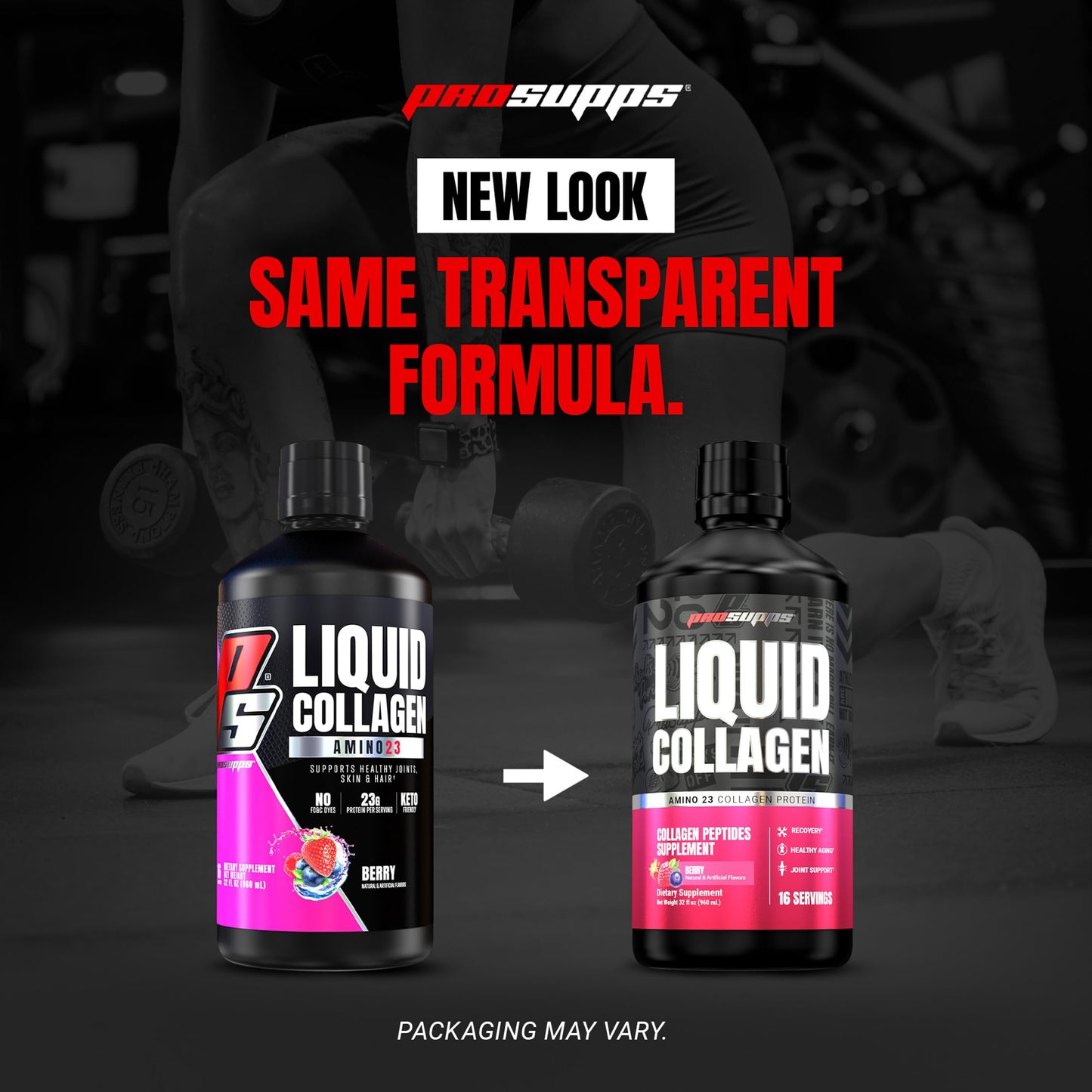 ProSupps Amino23 Liquid Collagen Shots Powder, 2 lb, 32