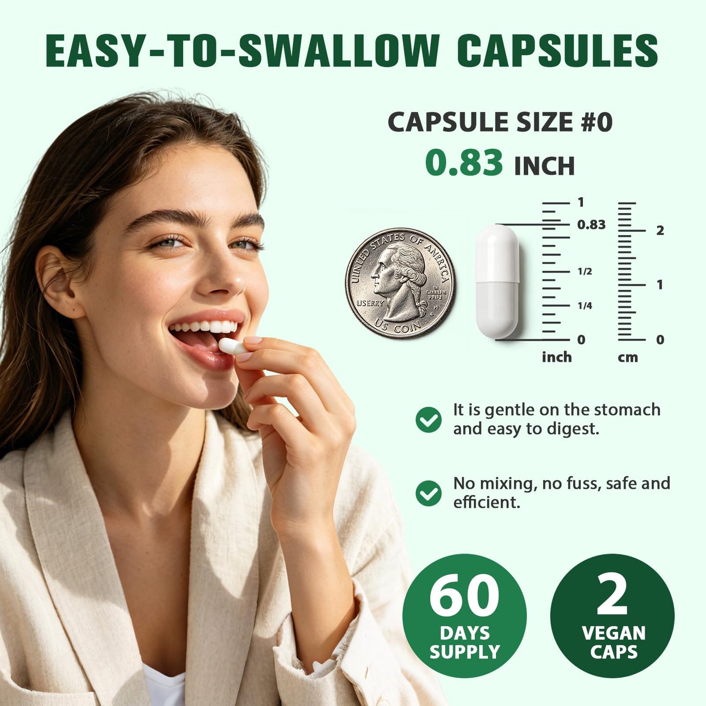JIANKYTZ Beet Root Capsules, 120 Capsules