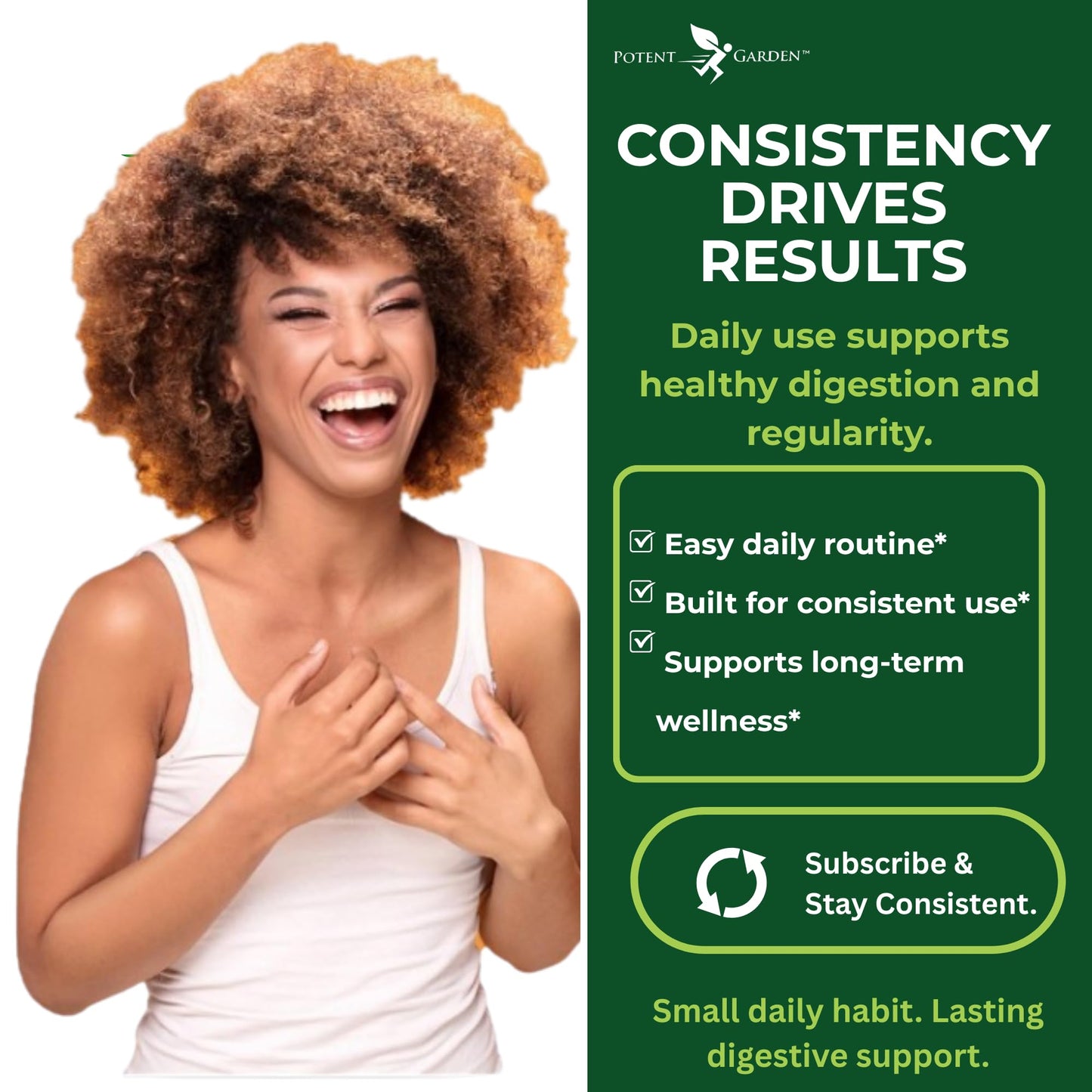 Potent Garden Psyllium Husk Capsules 240 Capsules