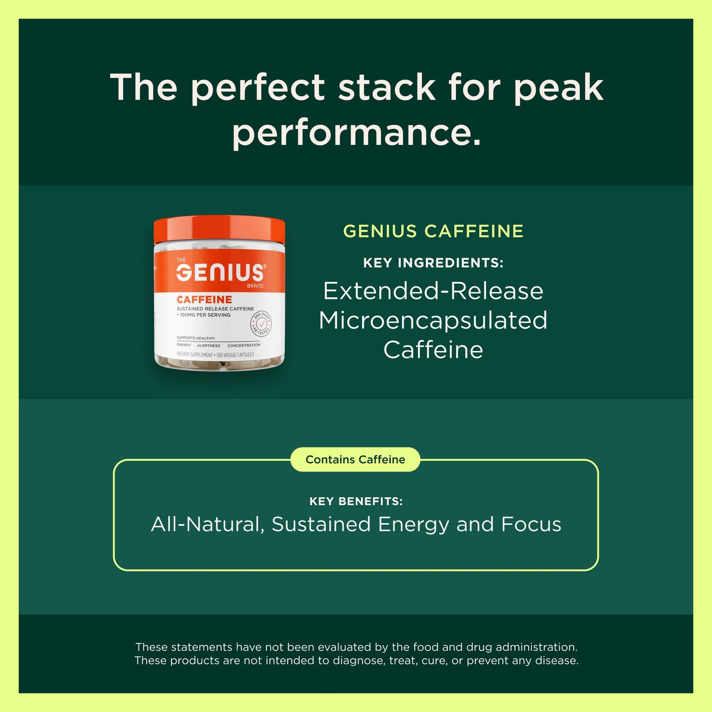 The Genius Brand Thermogenic Fat Burner Capsule 60 Count