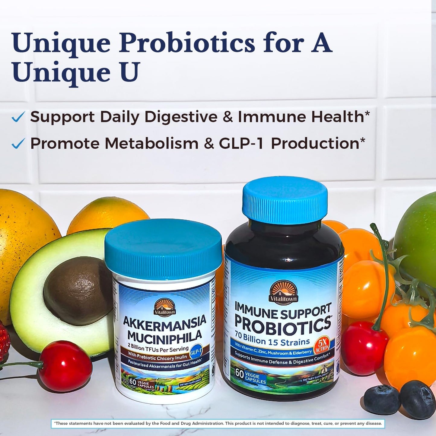 Vitalitown Probiotics 70 Billion CFU Capsule, 60 Count