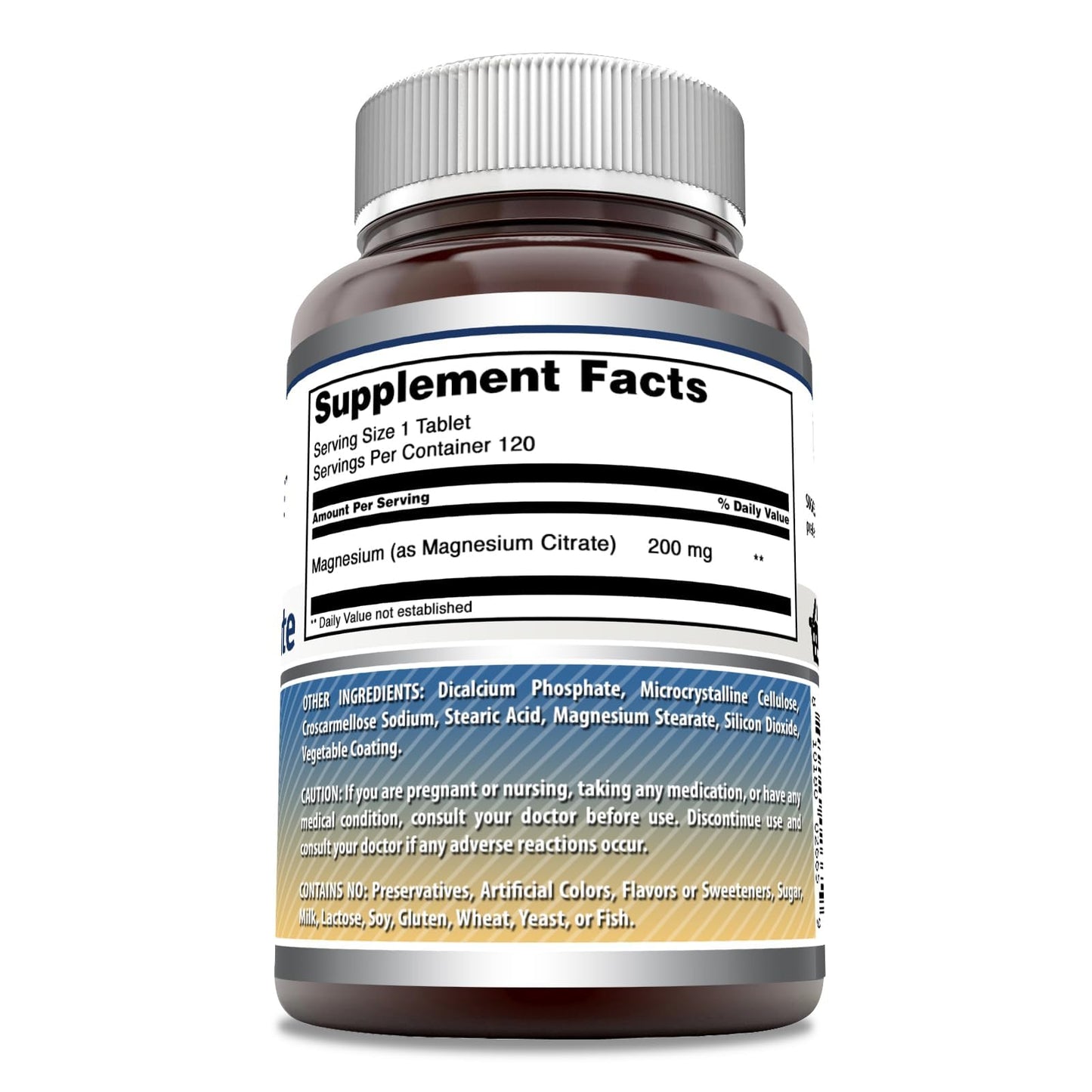 Amazing Nutrition Magnesium Citrate Tablet 1 Count