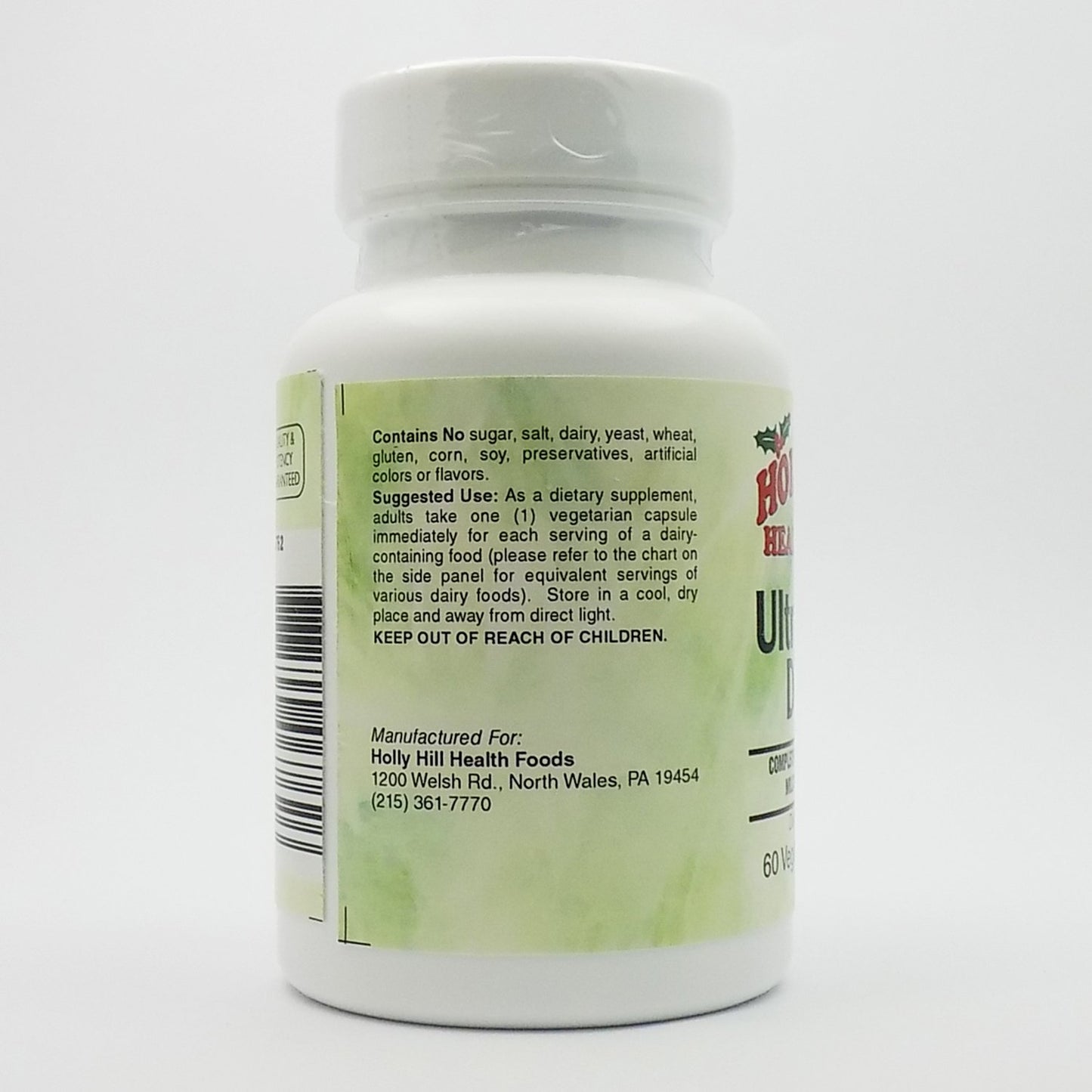 Holly Hill Health Foods Ultra Dairy Digest Capsule 60