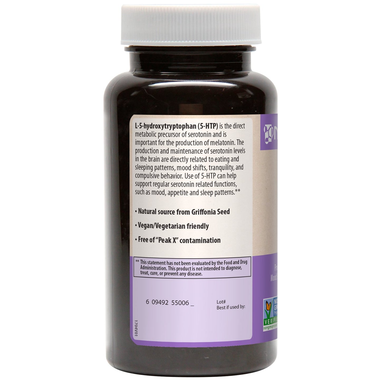 MRM 5-HTP 100 mg Capsules, 60 Servings