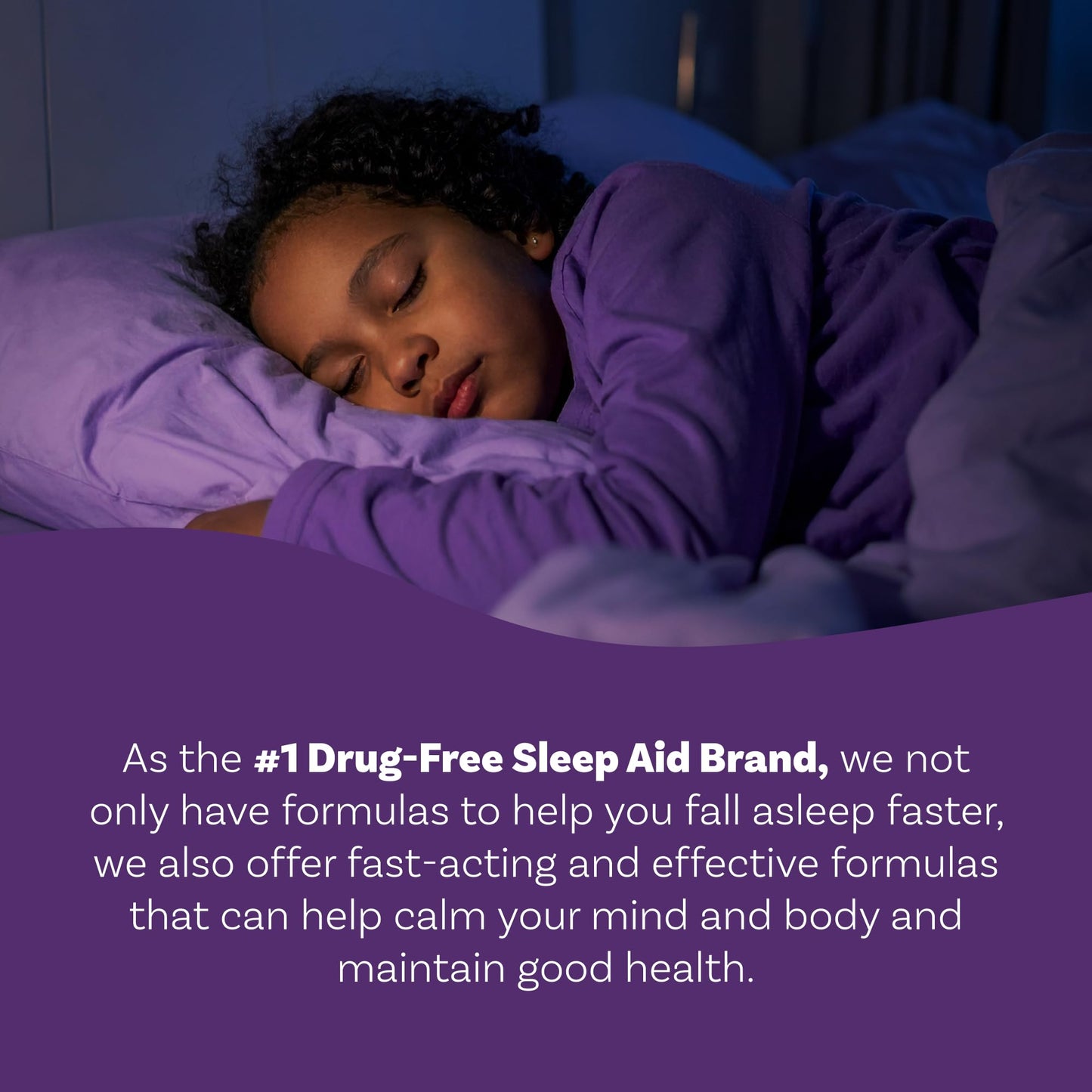 Natrol Kids Melatonin 1 mg Sleep Gummies Sleep+ Calm, Strawberry, 60 Count