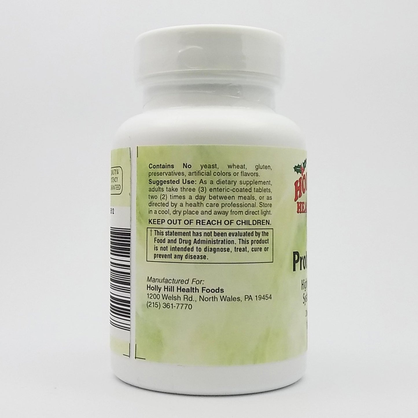 Holly Hill Health Foods Ultra Proteo-Zimes 100 Tablets