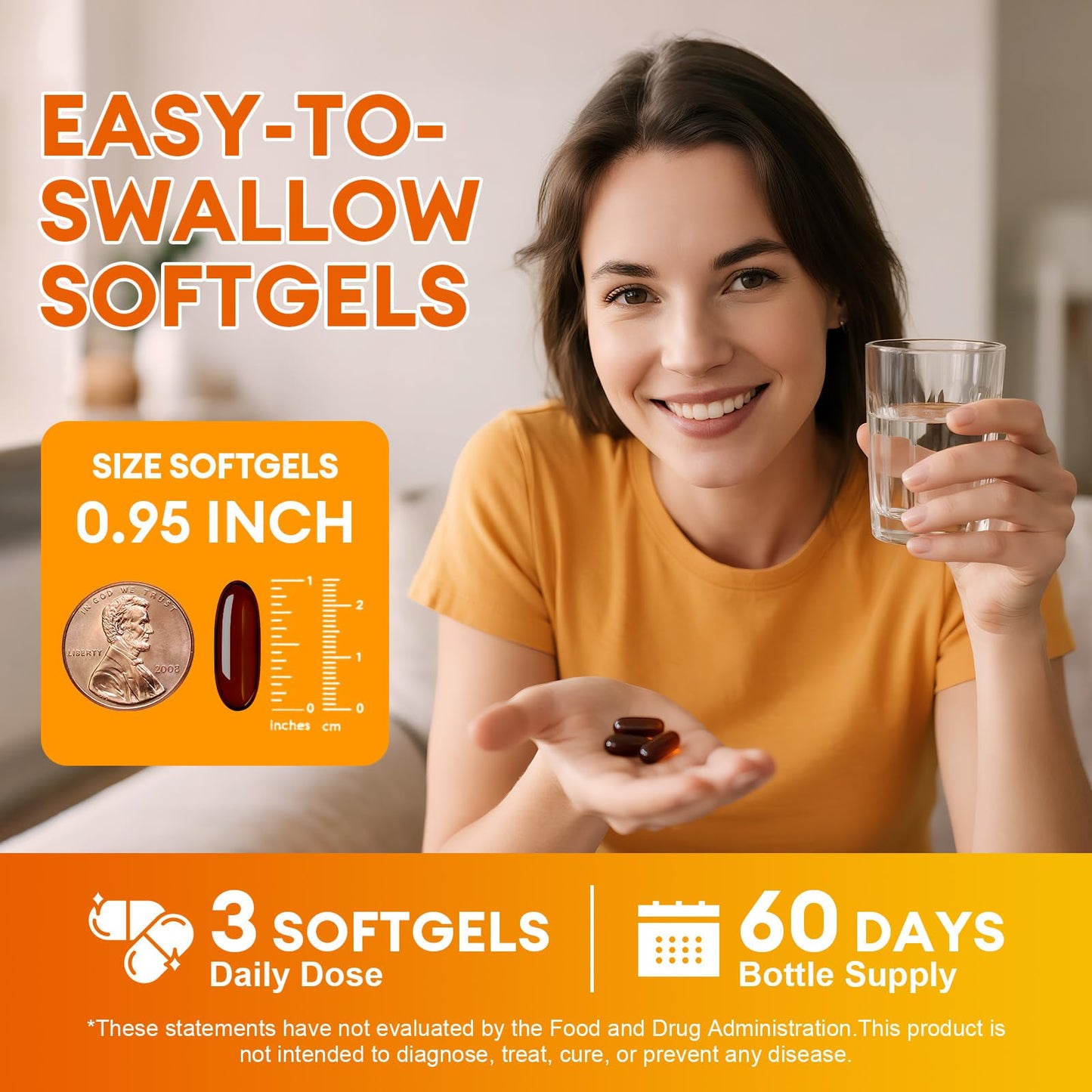 Femmetra Pumpkin Seed Oil Softgels With Saw Palmetto 180 Count
