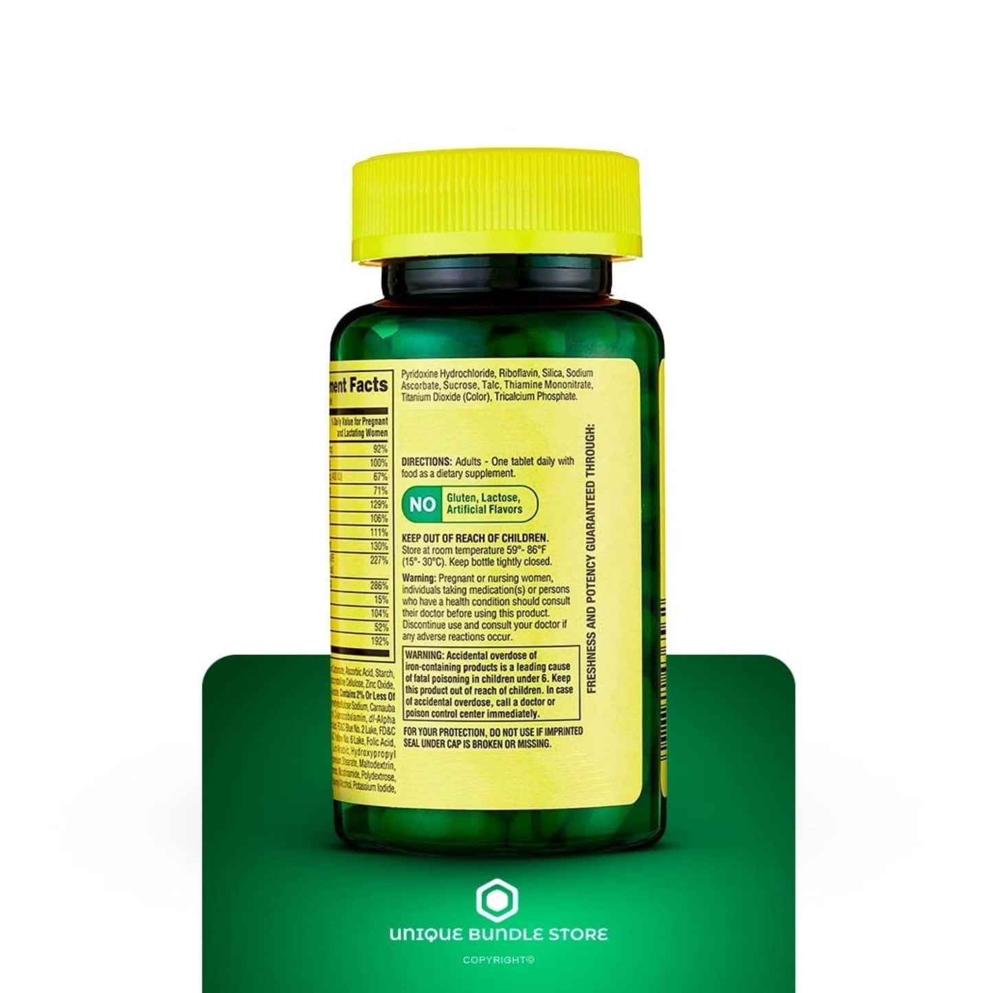 Unique Bundle Store Prenatal Multivitamin Tablets 200 Tablets
