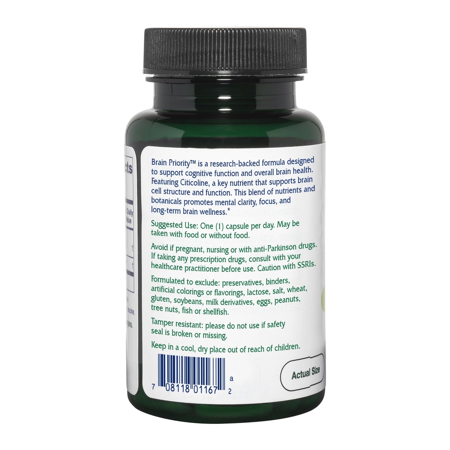 Vitanica Brain Priority Capsules, 30 Capsules