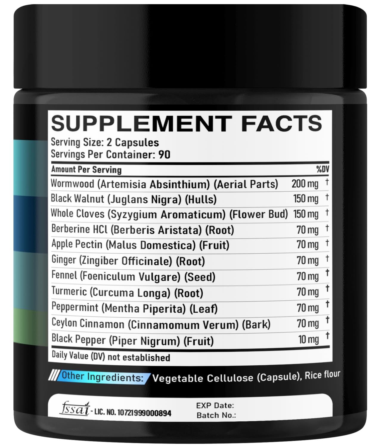 DEDICAD 11in1 Wormwood Capsules 180 Count