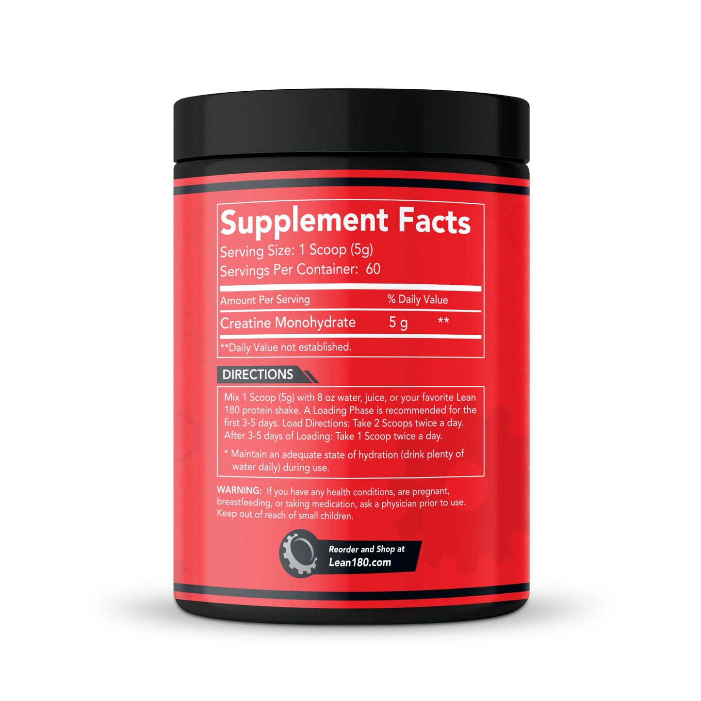 Lean 180 Creatine Monohydrate Powder 10.58 oz