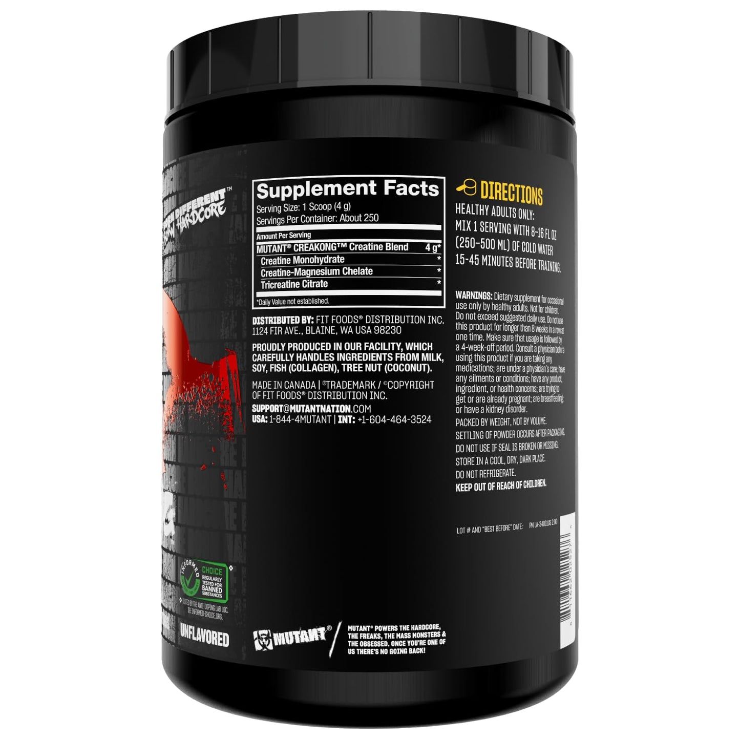 Mutant CREAKONG Powder 35.27
