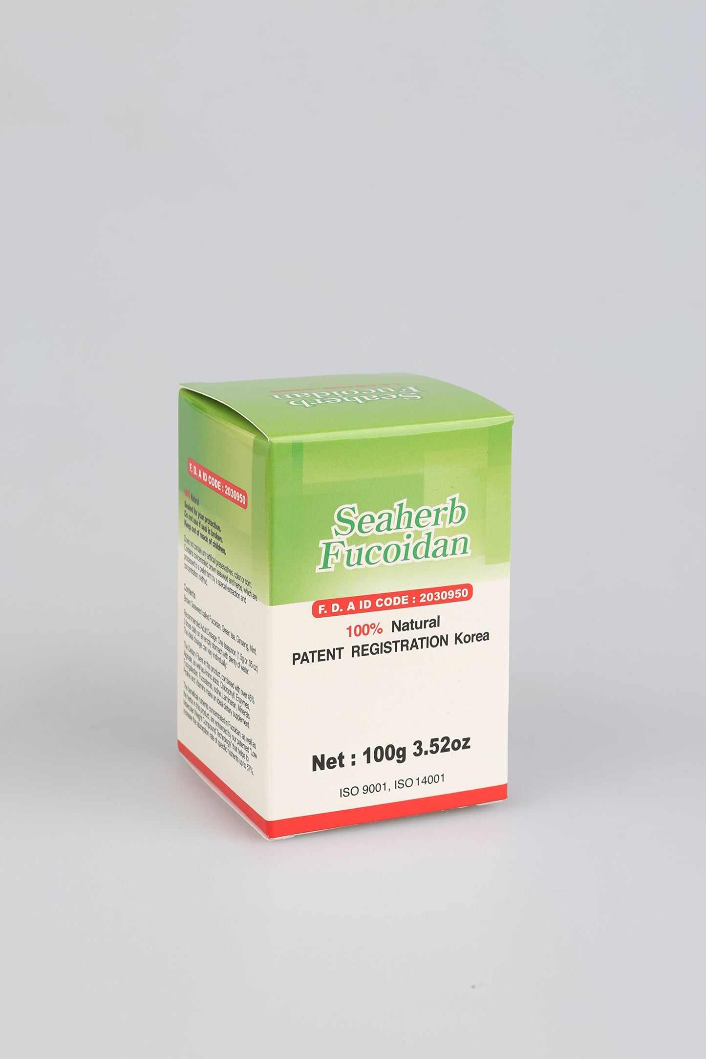 SeaHerb Fucoidan Powder 100 g