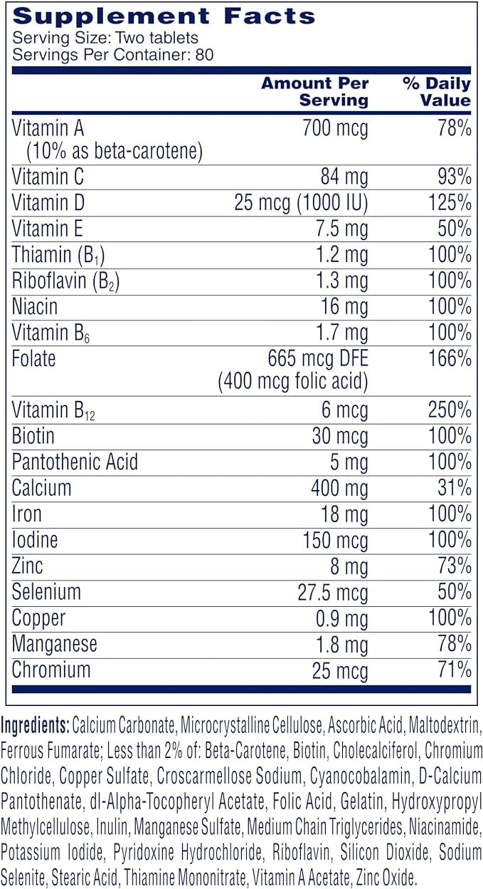 ONE A DAY Women's Petites Multivitamin Tablets 320