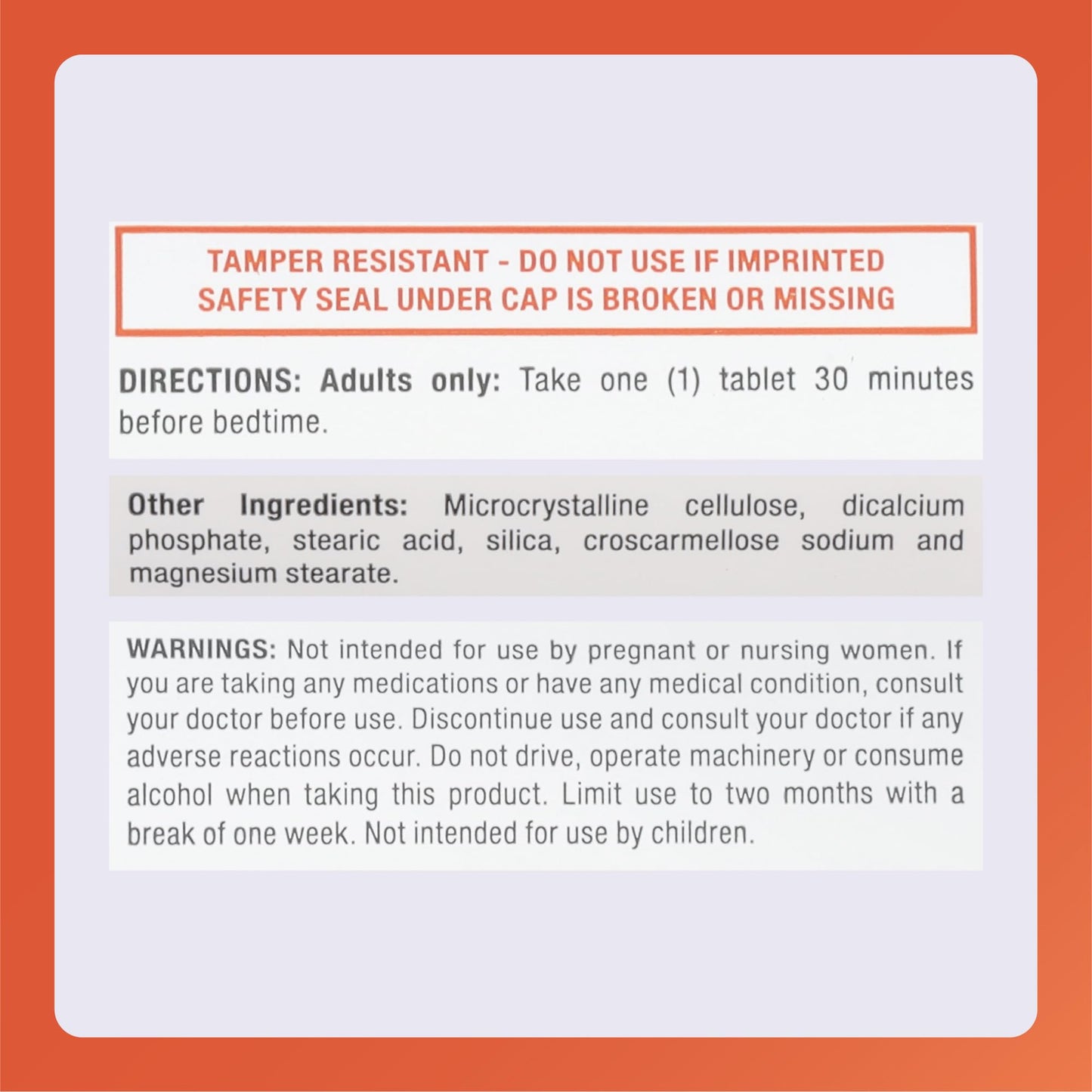 RUGBY LABORATORIES Melatonin 5mg Tablets, 90 Count