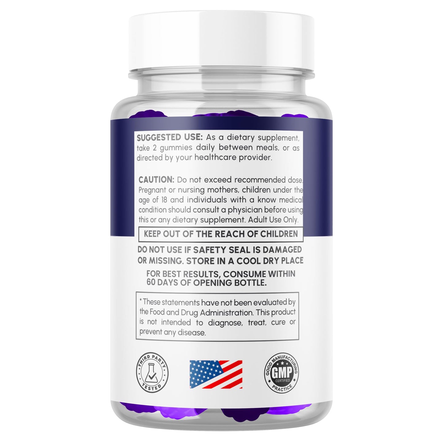 MJO Insta Surge XL Gummies for Men, 180 Gummies