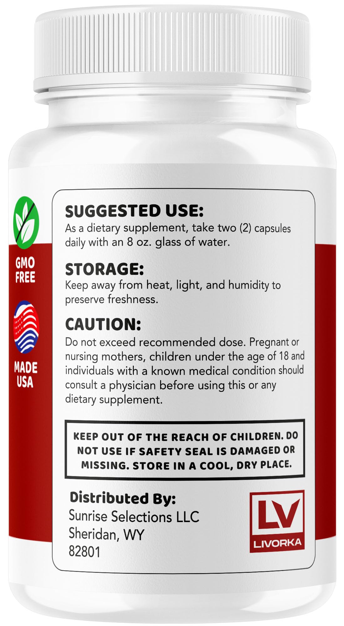 LIVORKA GlucoEssence Support Capsules 180 Capsules