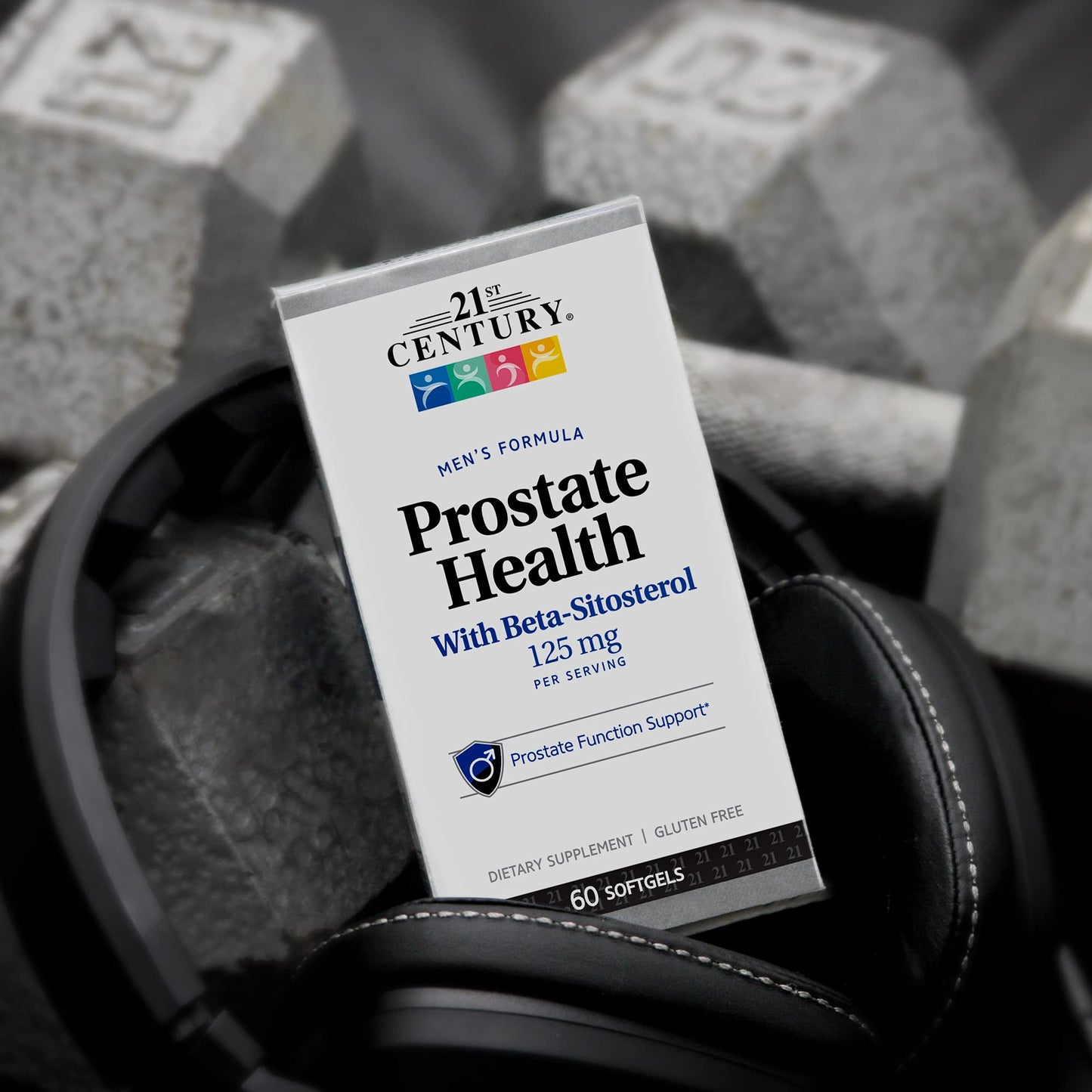 21st Century Prostate Health Supplement for Men Softgels, 60 Count
