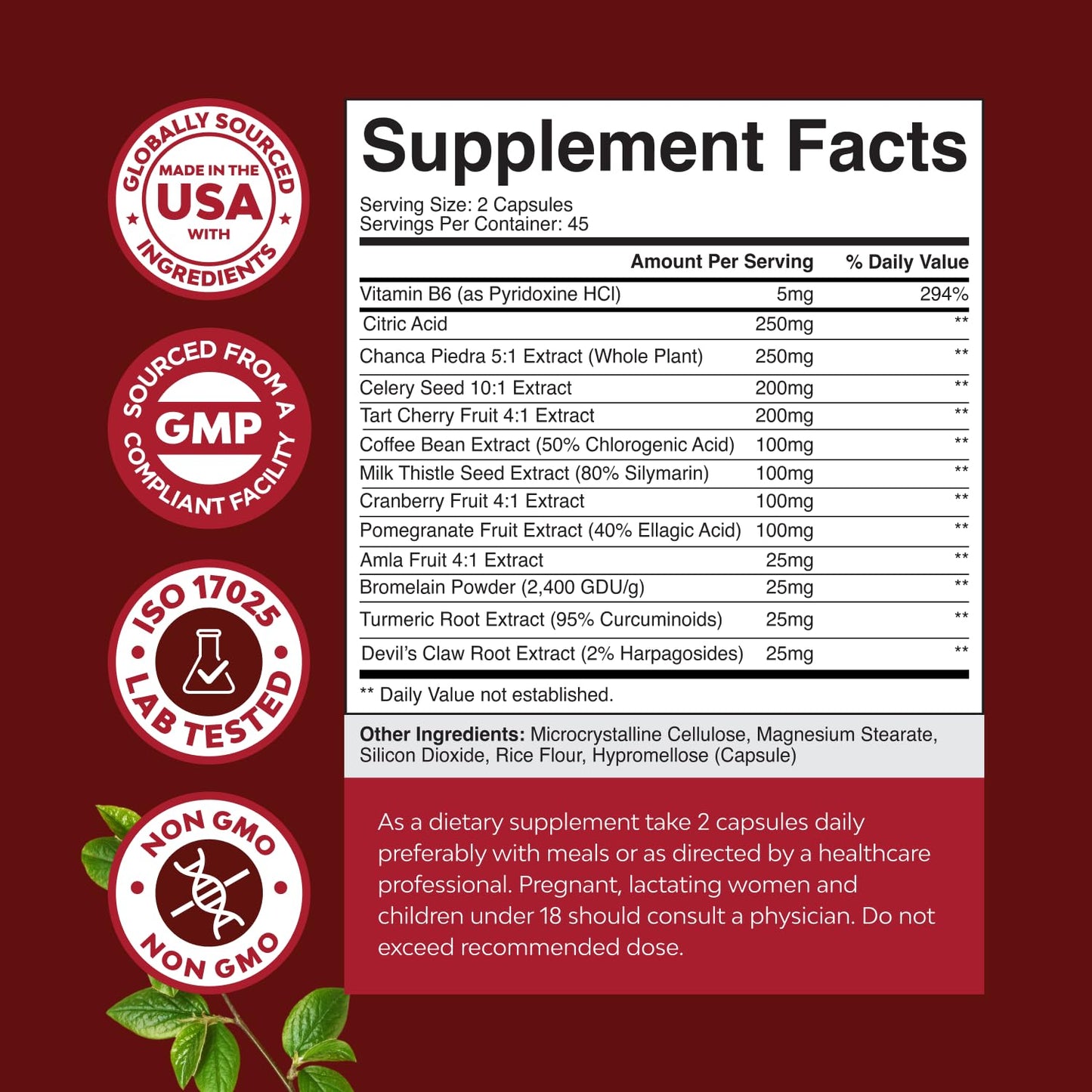 Natures Craft Green Coffee Bean Extract Capsule 90 Count