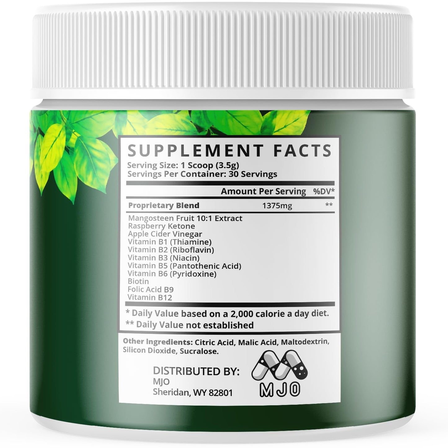 MJO Leaftide Powder 7.4 Ounces