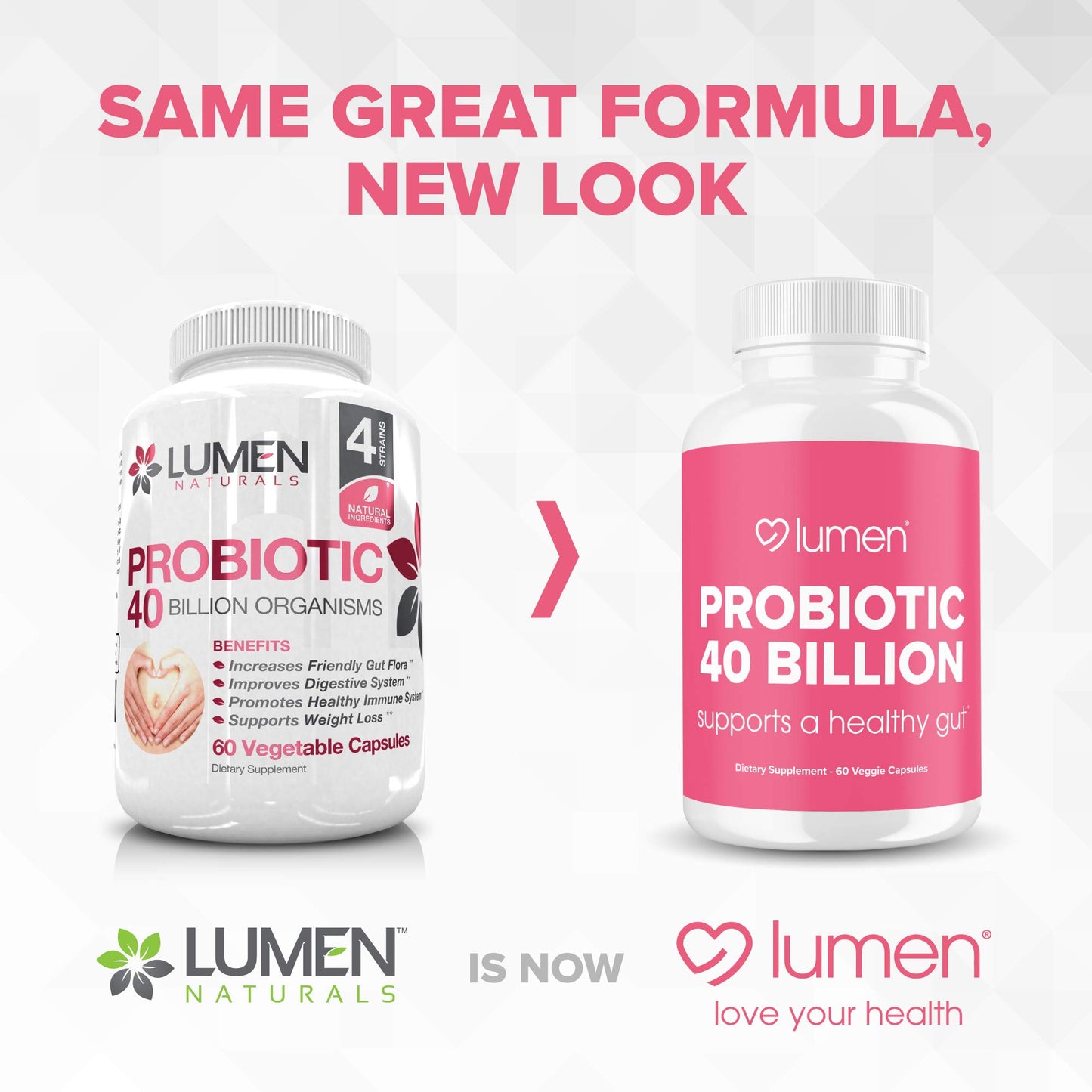 Lumen Naturals Probiotics 40 Billion CFU Capsule 60 Count