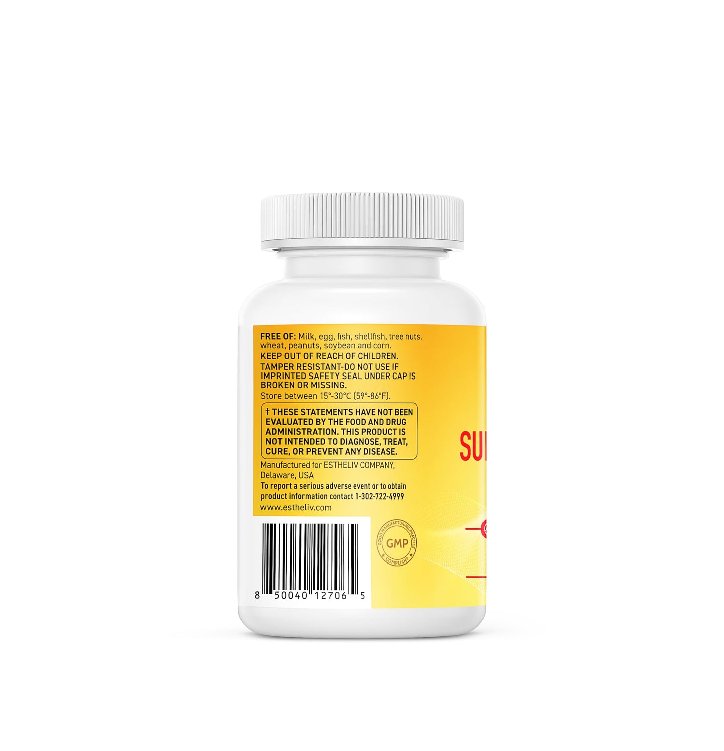 ESTHELIV Super B Complex 30 Capsules
