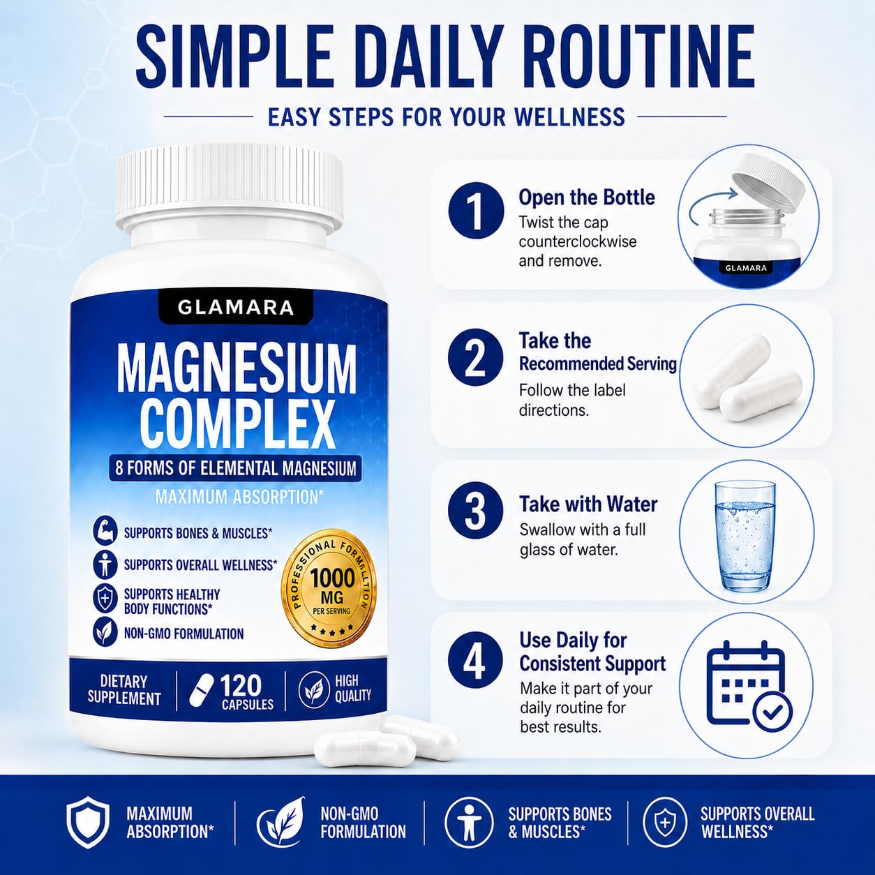Glamara Magnesium Complex Capsule 120