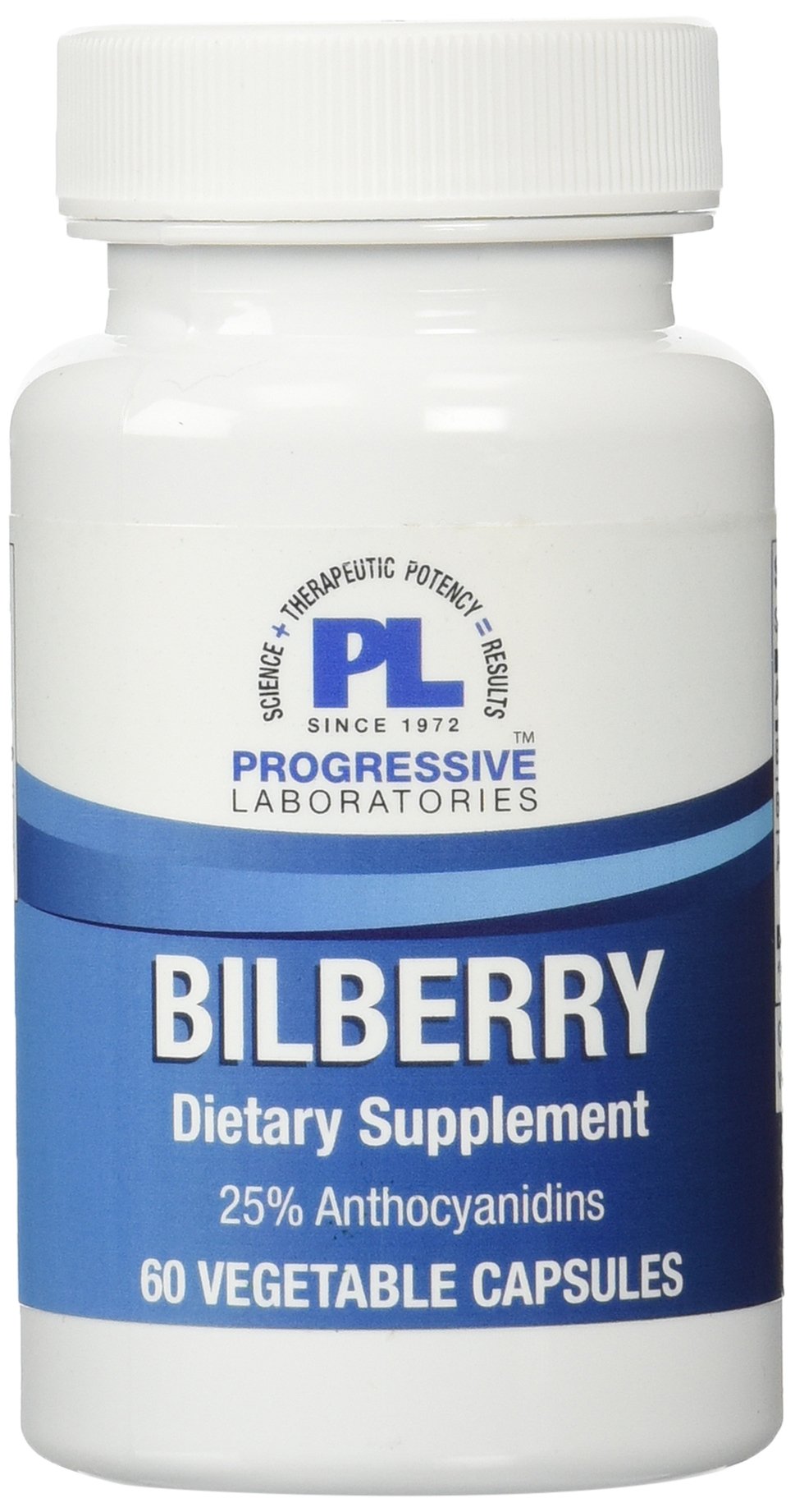 Progressive Laboratories Bilberry Supplement Capsule 60 Count