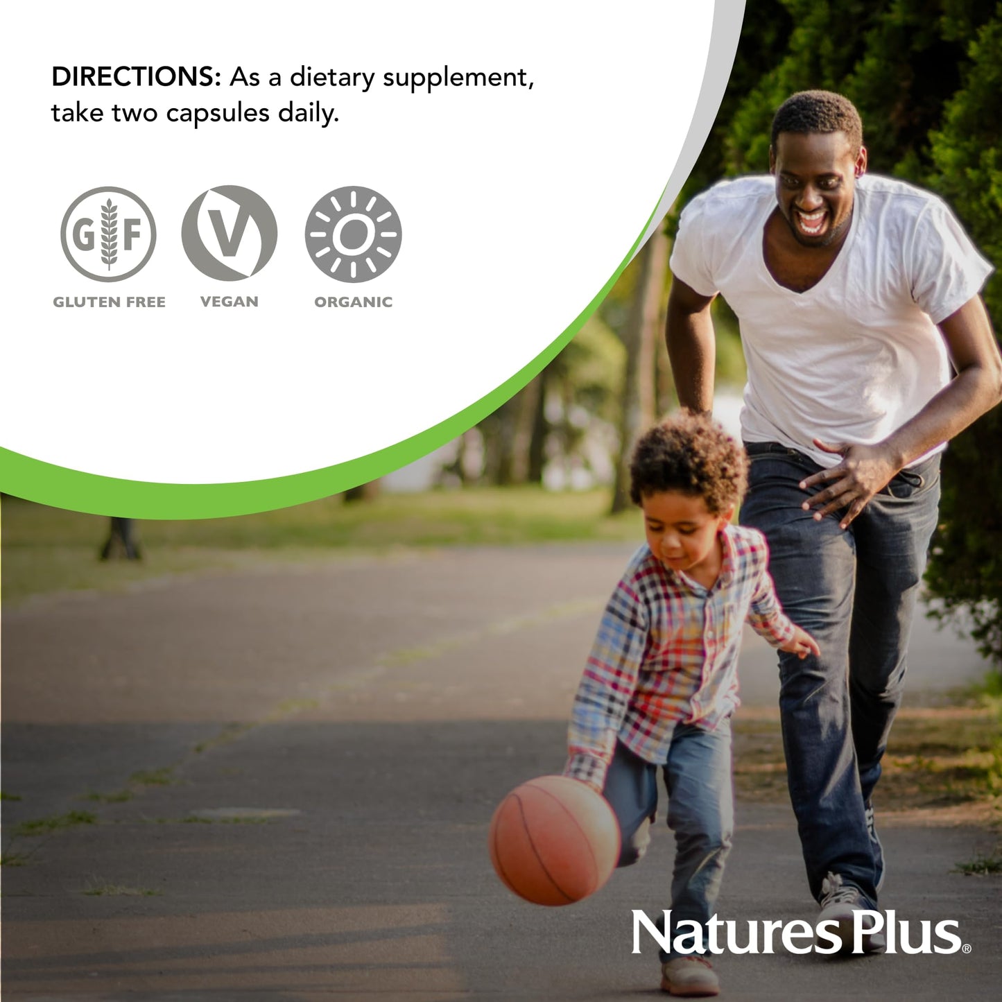 NaturesPlus Source of Life Garden Vitamin C Capsules 60 Capsules